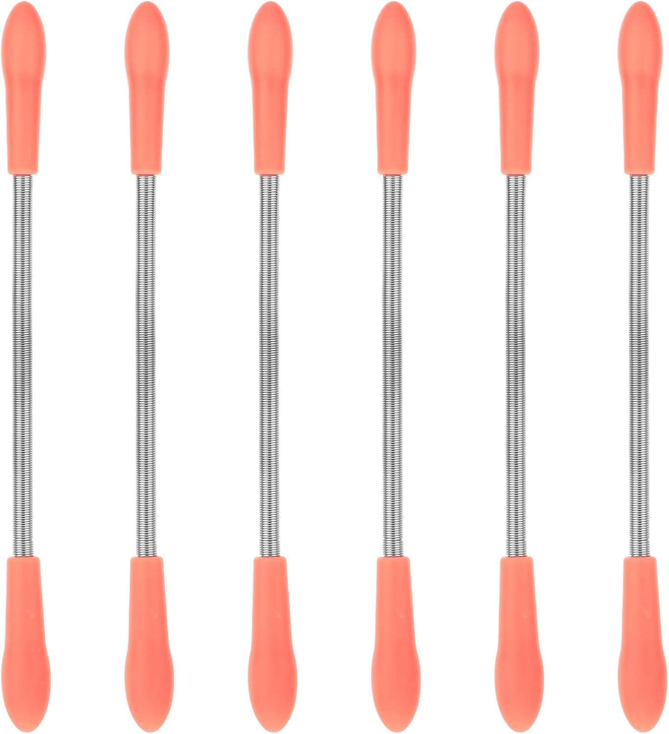 6 Pieces Facial Hair Remover Spring Eyebrow Face Epilator Coil Portable Hair Remover Spring Threading Tool Hair Remover Spring Epilator for Women Chin Cheek Mustache Upper Lip