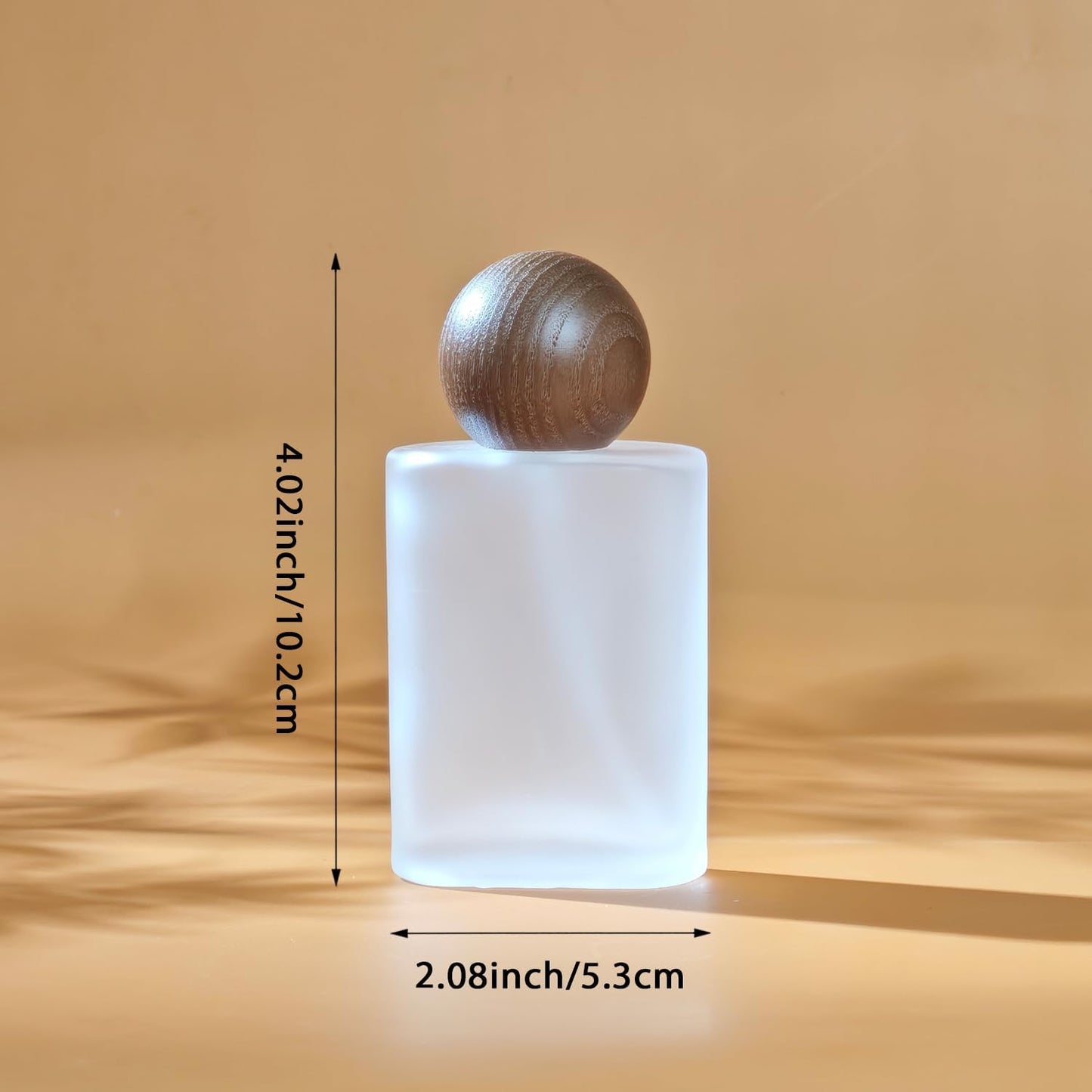 50ml/1.7 Oz Glass Spray Bottle Perfume Atomizer,Perfume Travel Refillable Spray Bottle Empty with 3 Kinds of Dispenser (B2)