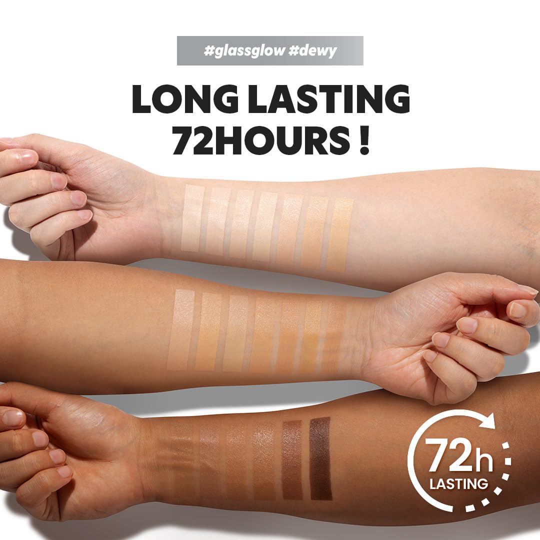 [*Mini Size*] TIRTIR Aura Glow Silver Cushion | Korean Cushion Foundation, (#33C Hazel, 0.15 Fl Oz)