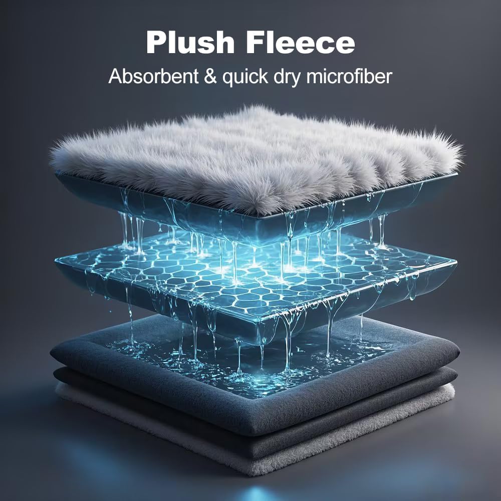 Women's Shawl Collar Bathrobe, Soft Long Towel Robes for Women - Super Absorbent Quick Dry yet Warm