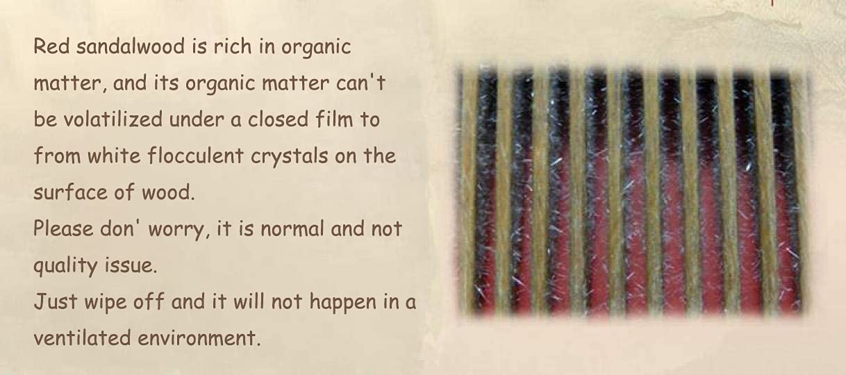 Louise Maelys Wide Tooth Hair Comb for Curly Hair - Red Sandalwood Detangler Combs for Women