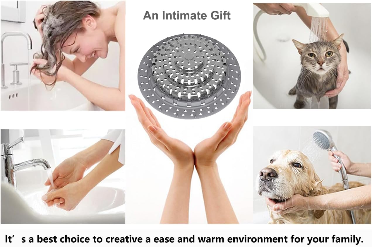 Bathtub Drain Hair Catcher，Bathtub Protector Suitable for Bathroom Bathtub, Pop-Up Drains. (Patented Product)
