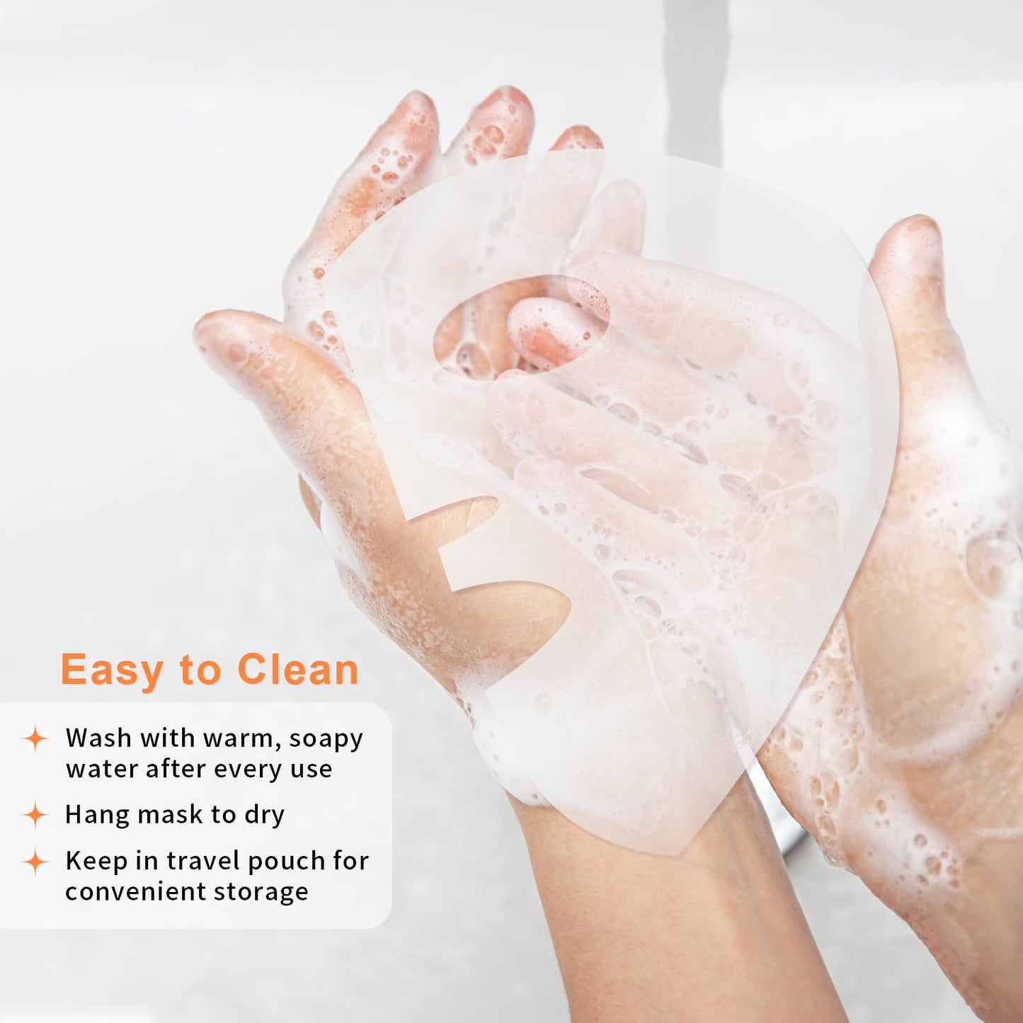 Reusable Ice Face Mask Set - Hot & Cold Therapy for Migraine, Wisdom Tooth Pain, Puffiness Relief with 2 Silicone Covers, Cooling Gel Pad for Swelling