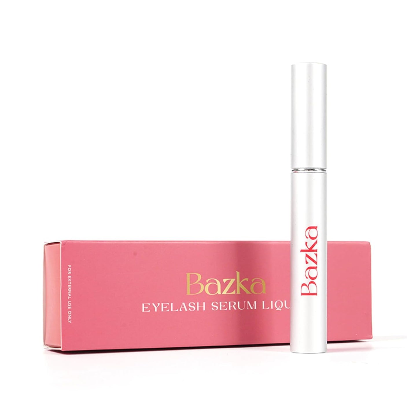 Bazka Eyelash Serum : Enhance Lash Growth & Thickness, Longer & Nourishing Formula for Prevent Moisture Loss, Twice per day (3.5mL)