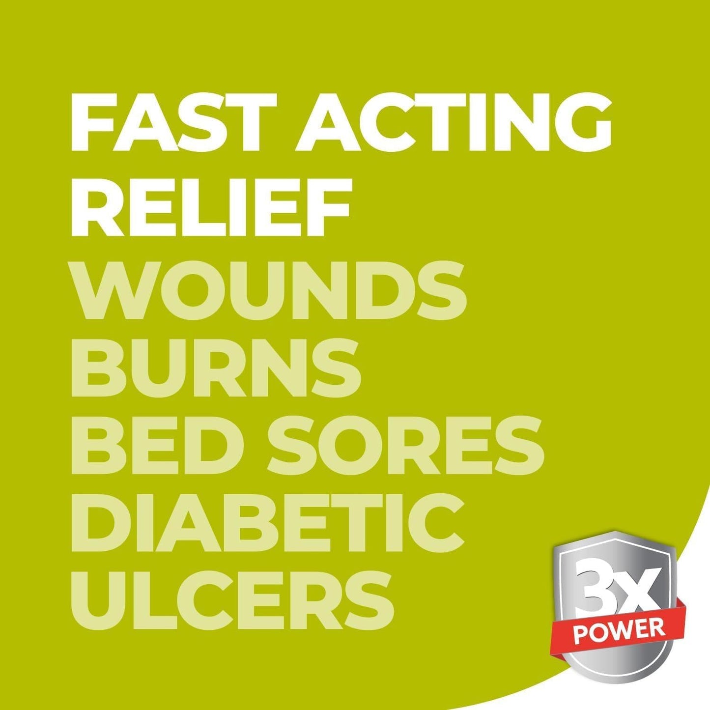 terrasil Wound Care 3X Healing Ointment, Infection Protection for Bed Sores, Pressure Sores, Skin Ulcers, Wounds, Burns, Blisters, First Aid (1.7oz)