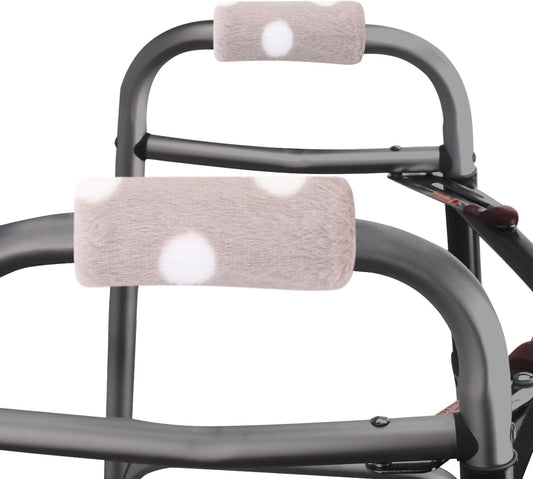 TOMMHANES AMISGUOER Walker Handle Cushions Walker Padded Hand Grip Covers Mobility Aid (WH2504B), TM-W25H04B