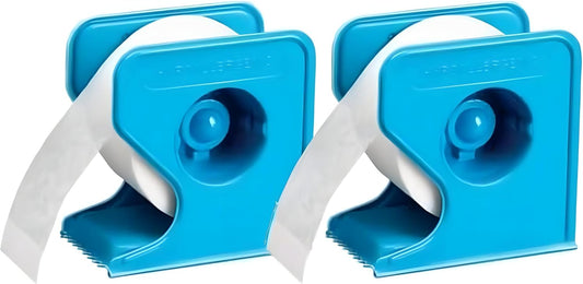 generic Micropore Surgical Medical Tape with Dispenser, Skin Friendly Paper, 1 Inch X 10 Yard, White, NonSterile, 2 Each