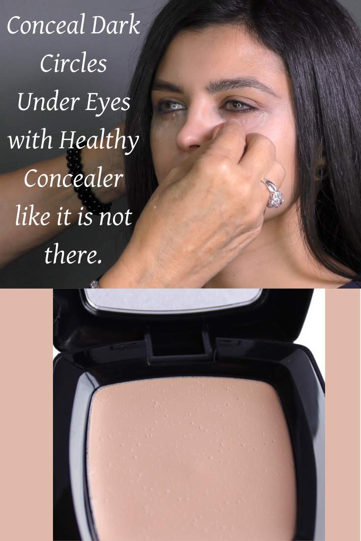 Camoufleur Mineral Makeup Cream Under Eye Concealer Ivory. This Anti Aging Concealer made in USA with NO Paraben