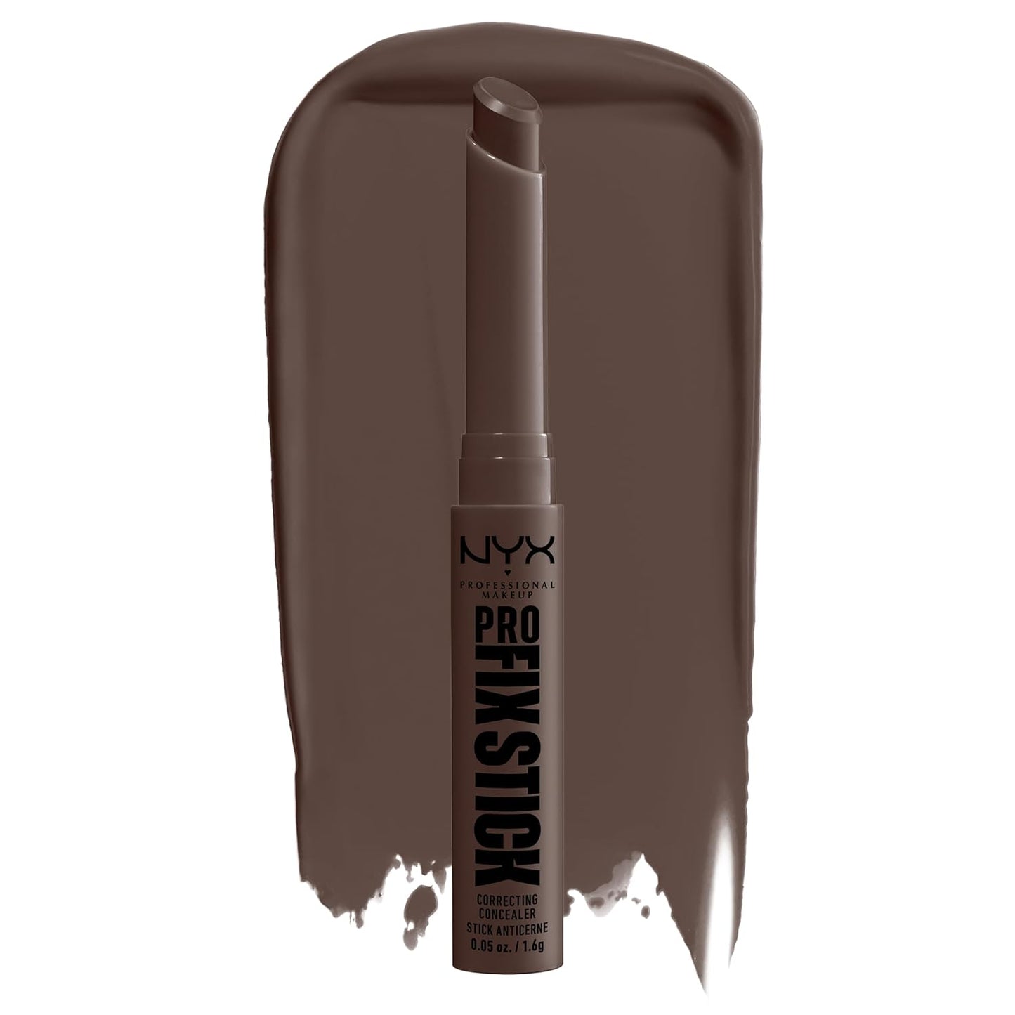 NYX PROFESSIONAL MAKEUP Pro Fix Stick Correcting Concealer, Buildable Medium Coverage Concealer Stick - Rich Espresso