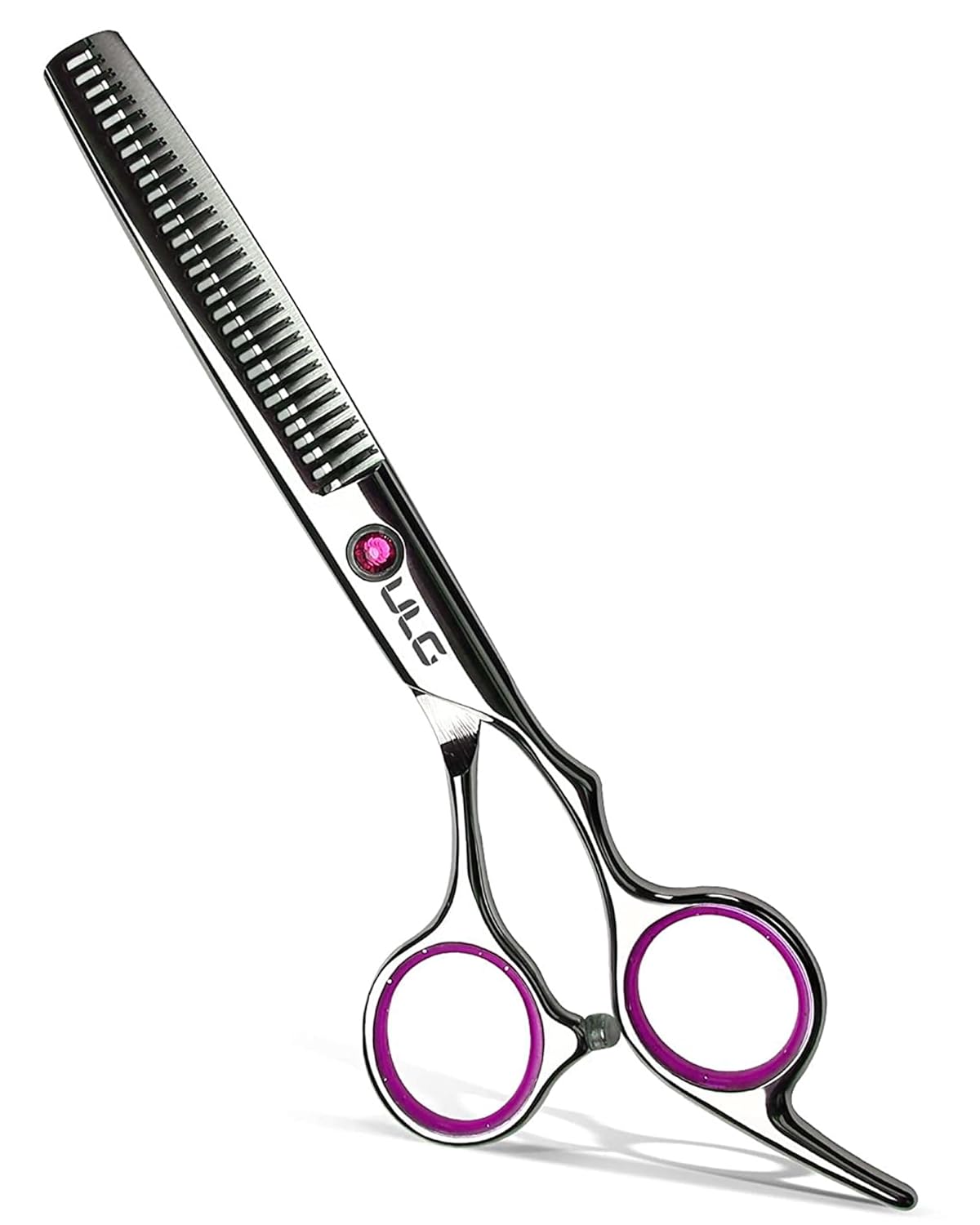 ULG Hair Thinning Scissors Professional Barber’s Texturizing Teeth Shears for Hairdressing, Salon and Home Use Thinning Shears for Hair Cutting, Made of Japanese Stainless Steel, 6.5 inch