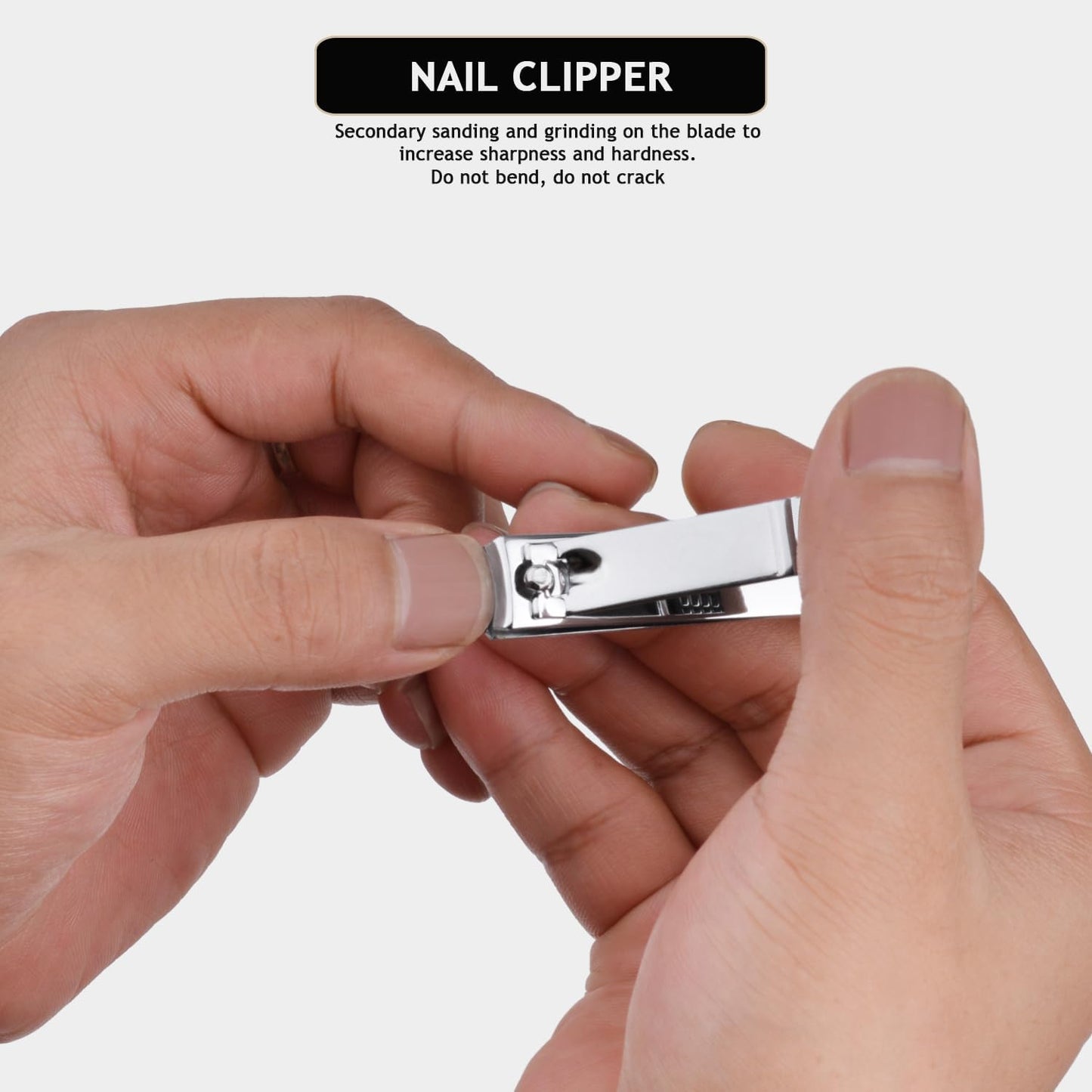 6 Sets Pack Travel Manicure Set Professional Nail Clipper Kit-5 Pieces Stainless Steel Manicure Kit, Women Men Grooming kit With Nail Care Tools Beauty Scissors Tweezers (Silver Pink)