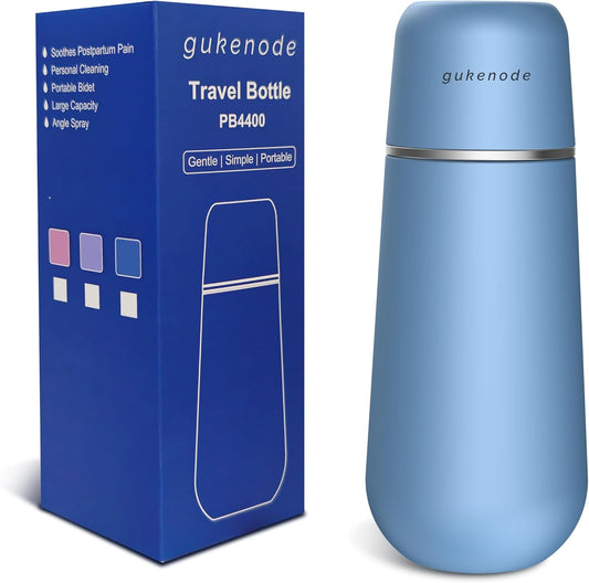 Portable Bidet Large Capacity 400ml, Travel Bidet for Women and Men, Personal Handheld Bidet Toilet, No Batteries Needed