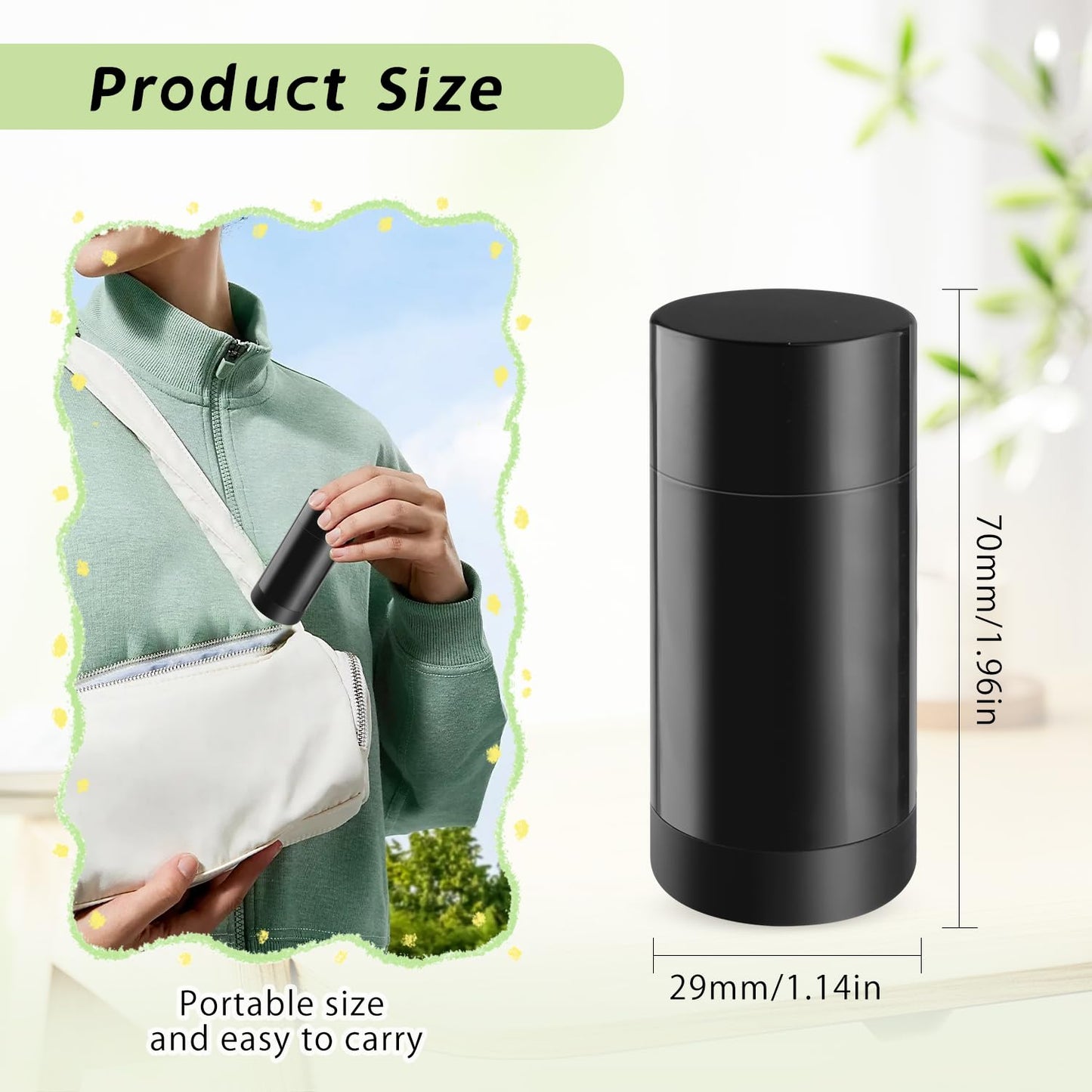 Empty Containers - 10 Pcs Bottom Fill DIY Refillable Tubes (Black, 15ml)