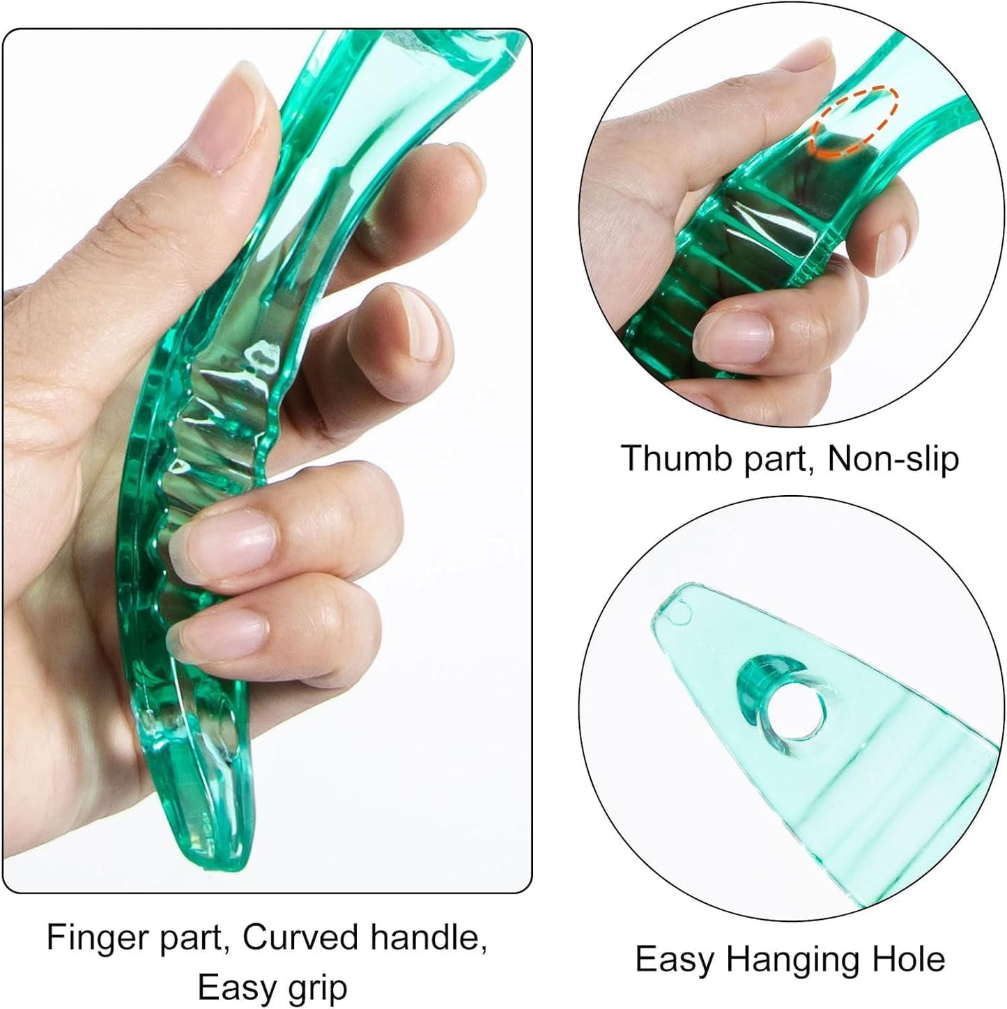 4 Pcs Foot Brush for Shower with Handle 2 in 1, Large Foot Pumice Stone Brush Scrubber Foot File Calluses Remove Suitable for Horniness Foot Spa, Foot Care Smooth Skin (Green)