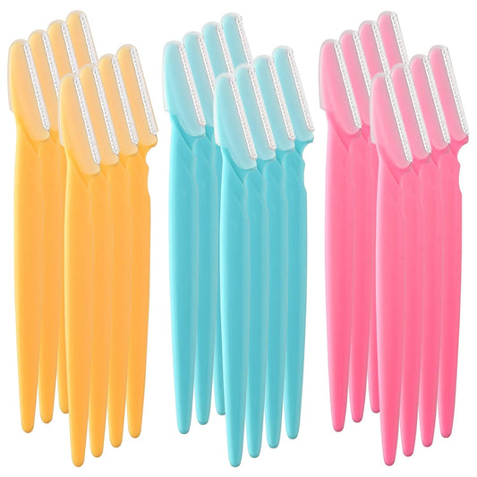 ASTARON 60 Pcs Face Razors - Dermaplaning Tool for Face, Eyebrow Shaver for Women and Men, Portable Size