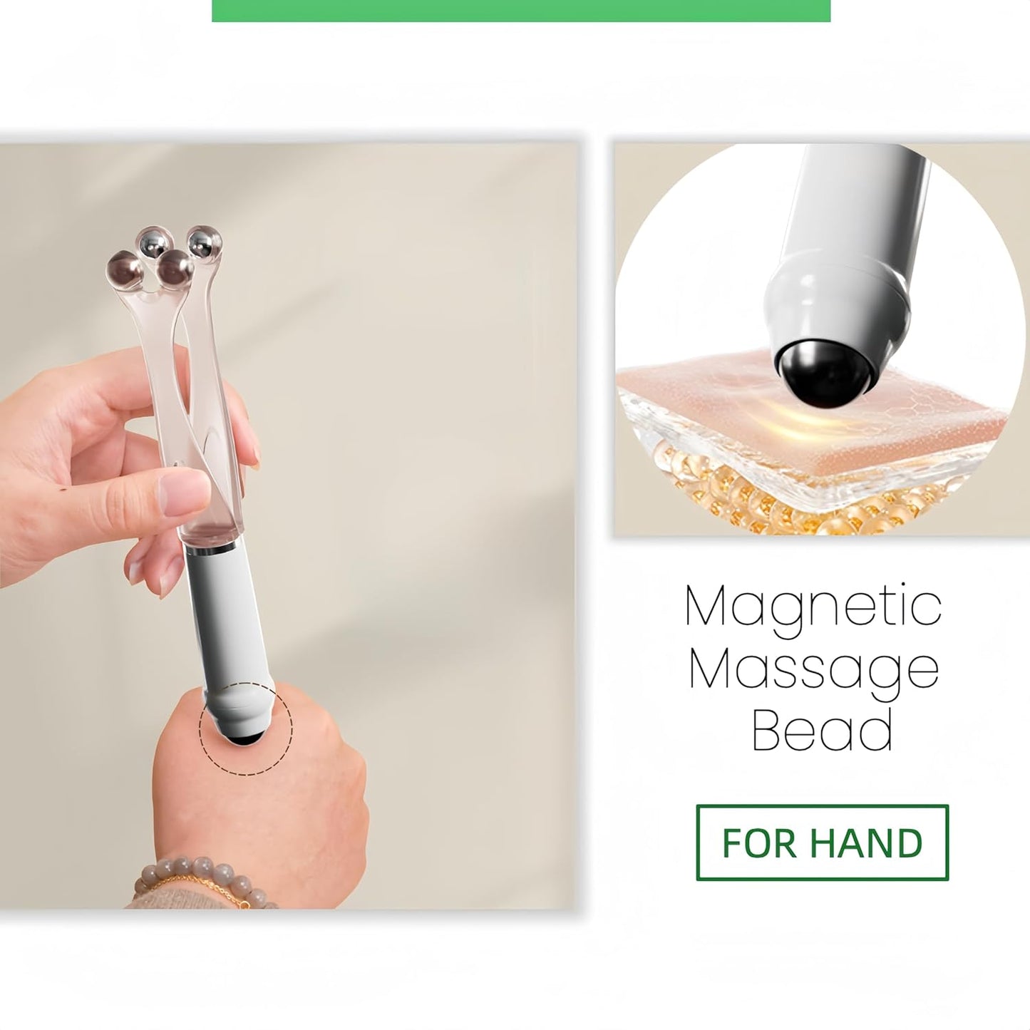 Finger Massager Roller, Hand Massage Tool, Improves Circulation, Relieves Arthritis, Hand Pain and Stress, Ideal for Fingers, Hands and Palms