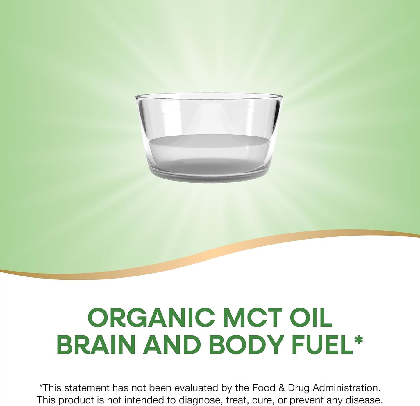 Nature's Way Organic MCT Oil, 16 Fl Oz, Brain and Body Fuel from Coconuts*, C8 Caprylic Acid and C10 Capric Acid, Keto and Paleo Certified, Organic, Non-GMO Project Verified