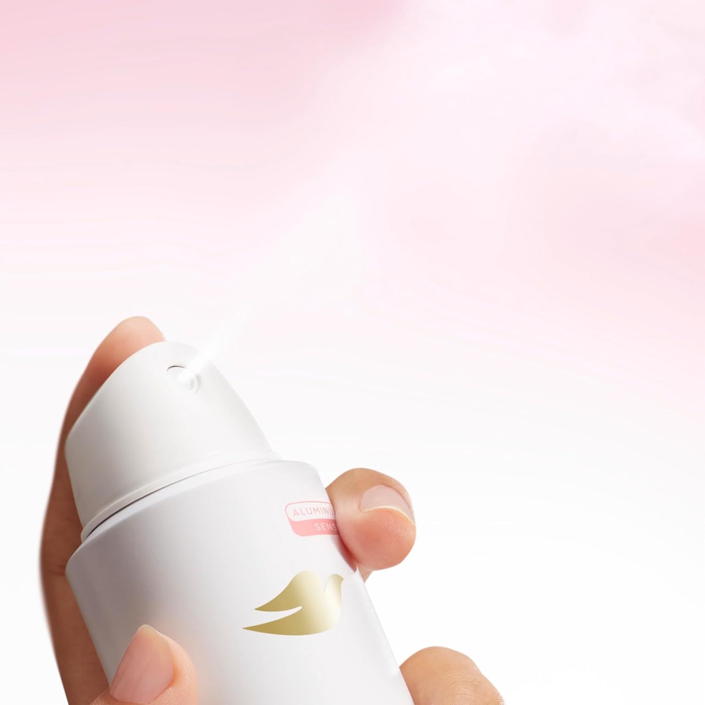 Dove Whole Body Deodorant Cooling Spray Raspberry & Rose Aluminum Free 4oz