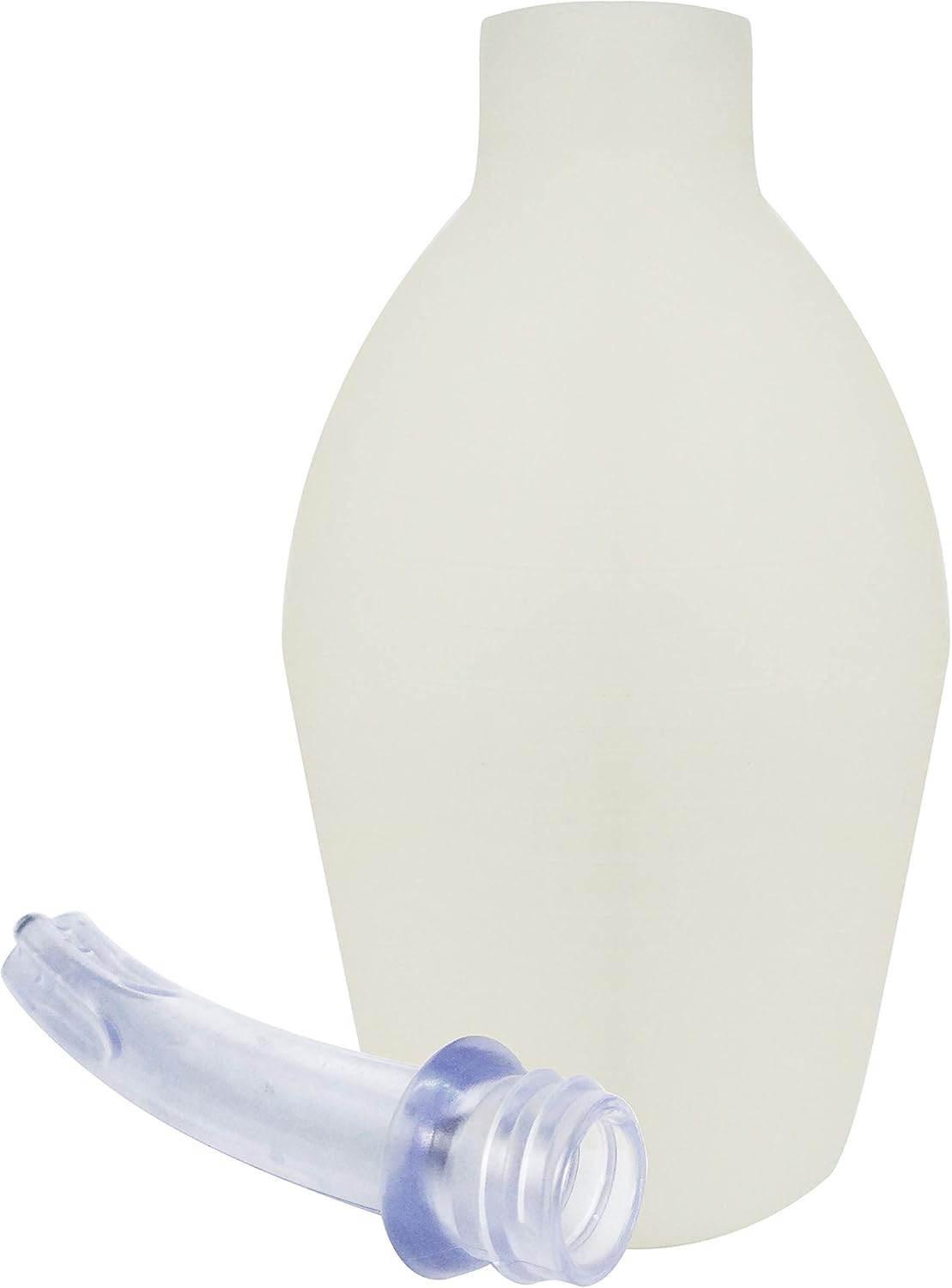 Abyclean Anal Douche Enema Bulb Vaginal Douche Enema Cleaner for Women’s or Man’s Health (310ml Transparent)