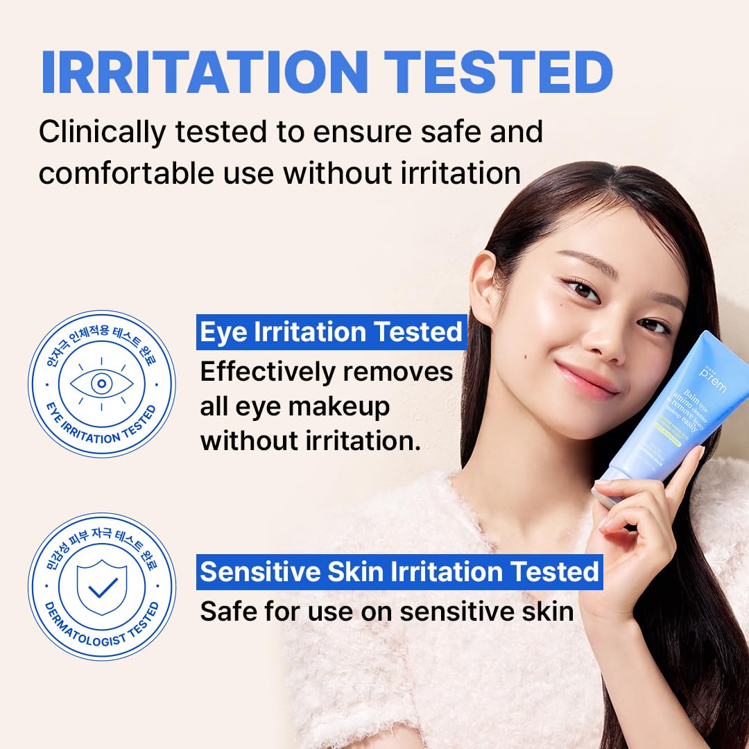 MAKE P:REM Safe Me. Amino Refresh Cleansing Balm, Gentle Makeup Remover for Deep Cleansing, Removes Blackheads, Eye-Safe Cleanser, Korean Skin Care, 3.38 Fl Oz, 100ml