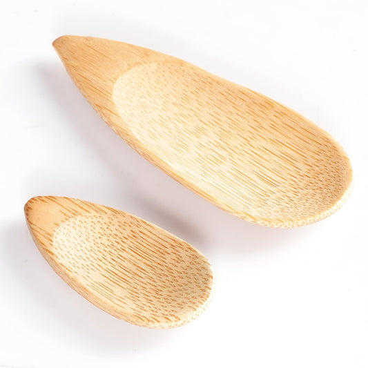 Bamboo Deodorant Applicator, Cream Applicator Spreads Deodorant Cream Precisely, Deodorant Spoon Keeps Hands Clean, Deodorant Cream Applicator Suits Various Creams, Durable and antibacterial. (Big)