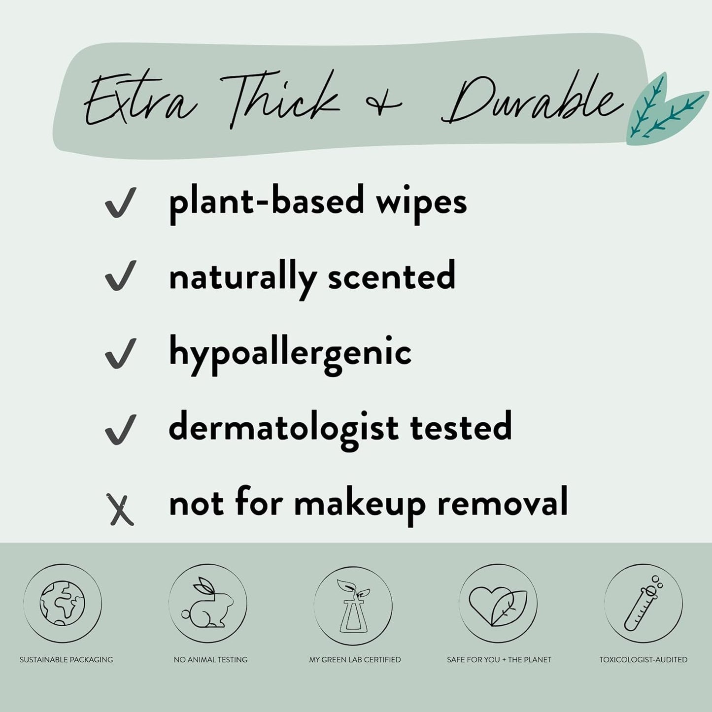 The Honest Company Hydrate and Cleanse Naturally Scented Wipes Cleansing Multi-Tasking Wipes 99% Water Plant Based Hypoallergenic Aloe and Cucumber 60 Count