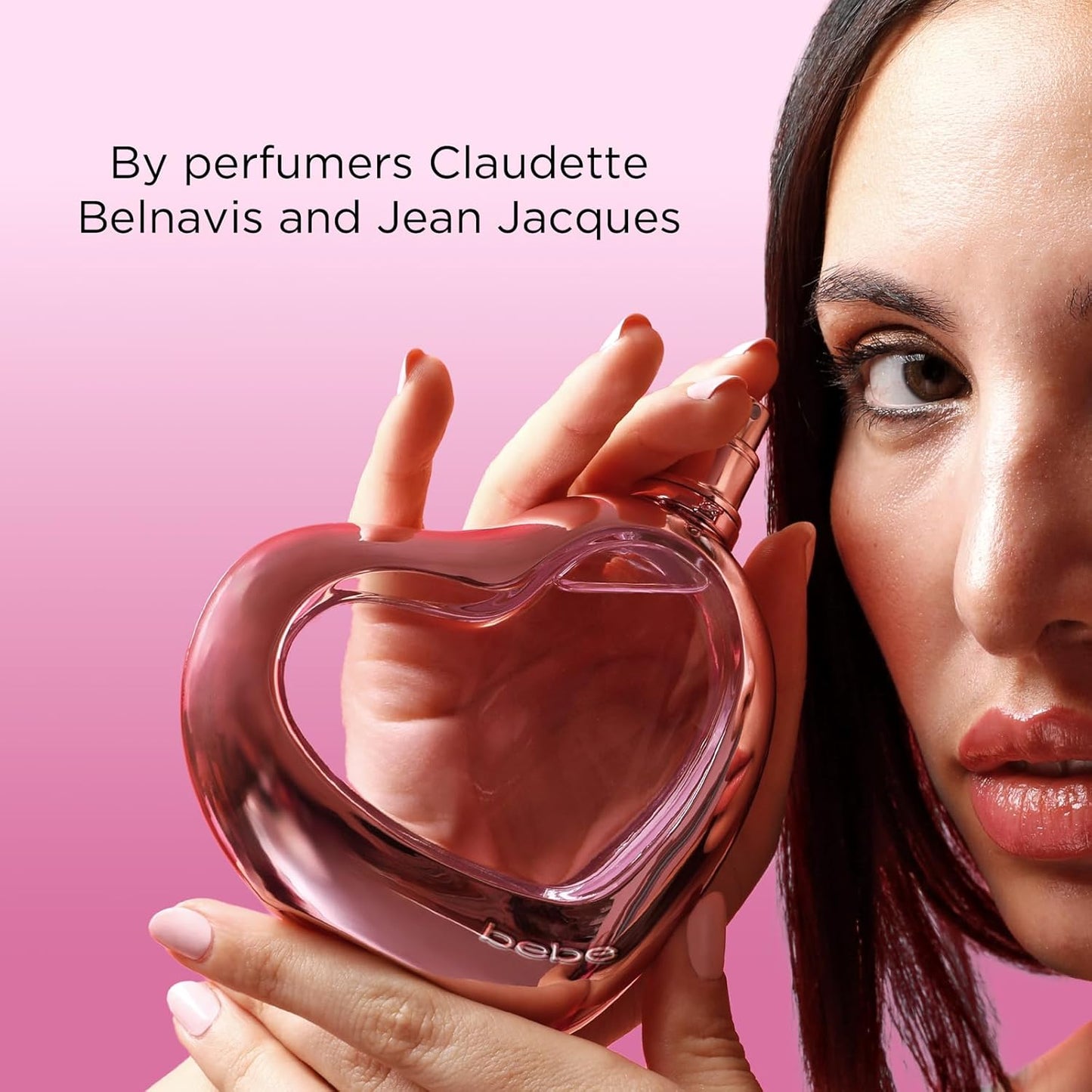 Bebe Sheer Eau de Parfum Spray for Woman - Long Lasting Amber Floral Womens Fragrance - Notes of Citrus Cocktail, Pink Peony and Sandalwood Perfume for Women - 3.4 oz