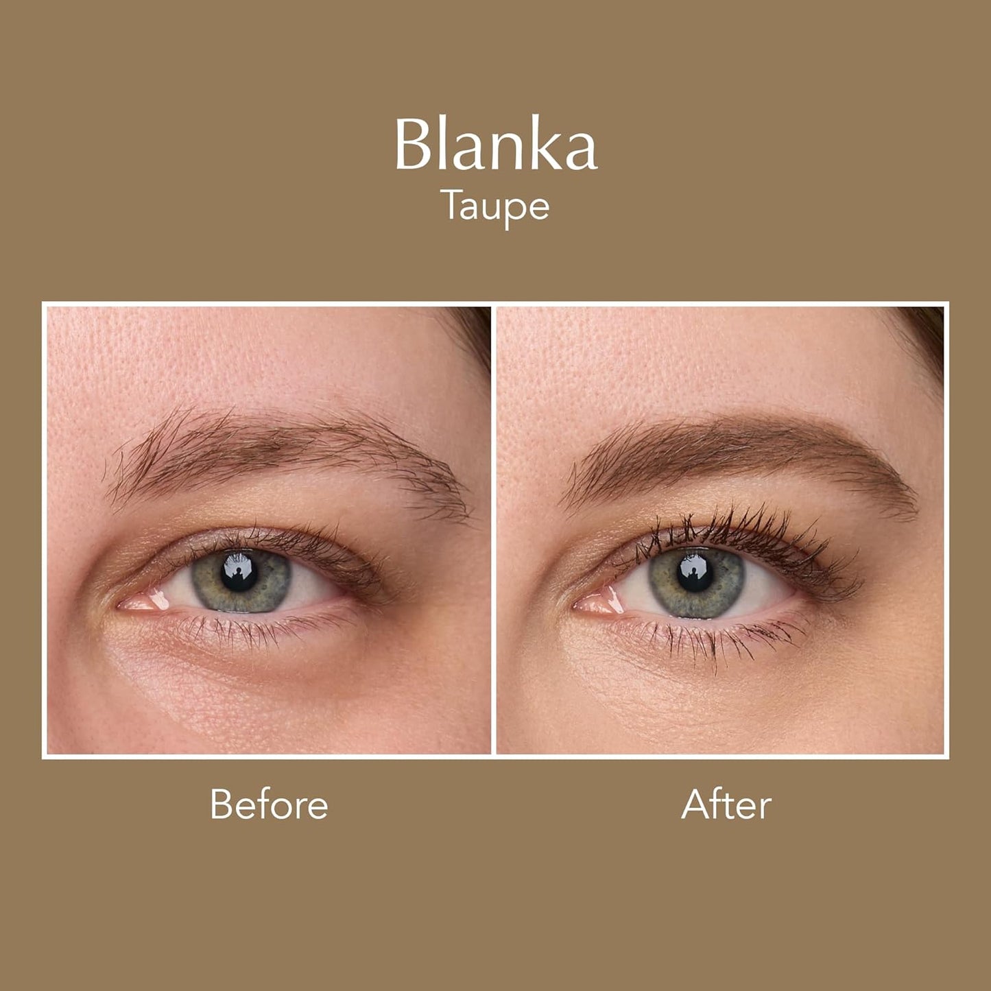 Thrive Causemetics Instant Brow Fix Semi-Permanent Eyebrow Gel, Waterproof Tinted Eye Brow Gel with Vitamin B5, Smudge-Proof, Vegan & Cruelty Free, Blanka (Taupe)