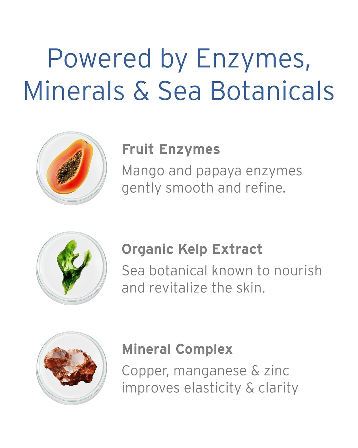 Kerstin Florian Clarifying Mineral Enzyme Cleanser | Gentle Face Wash for All Skin Types | Hydrating Body Wash for Morning or Night (6.8 fl oz)