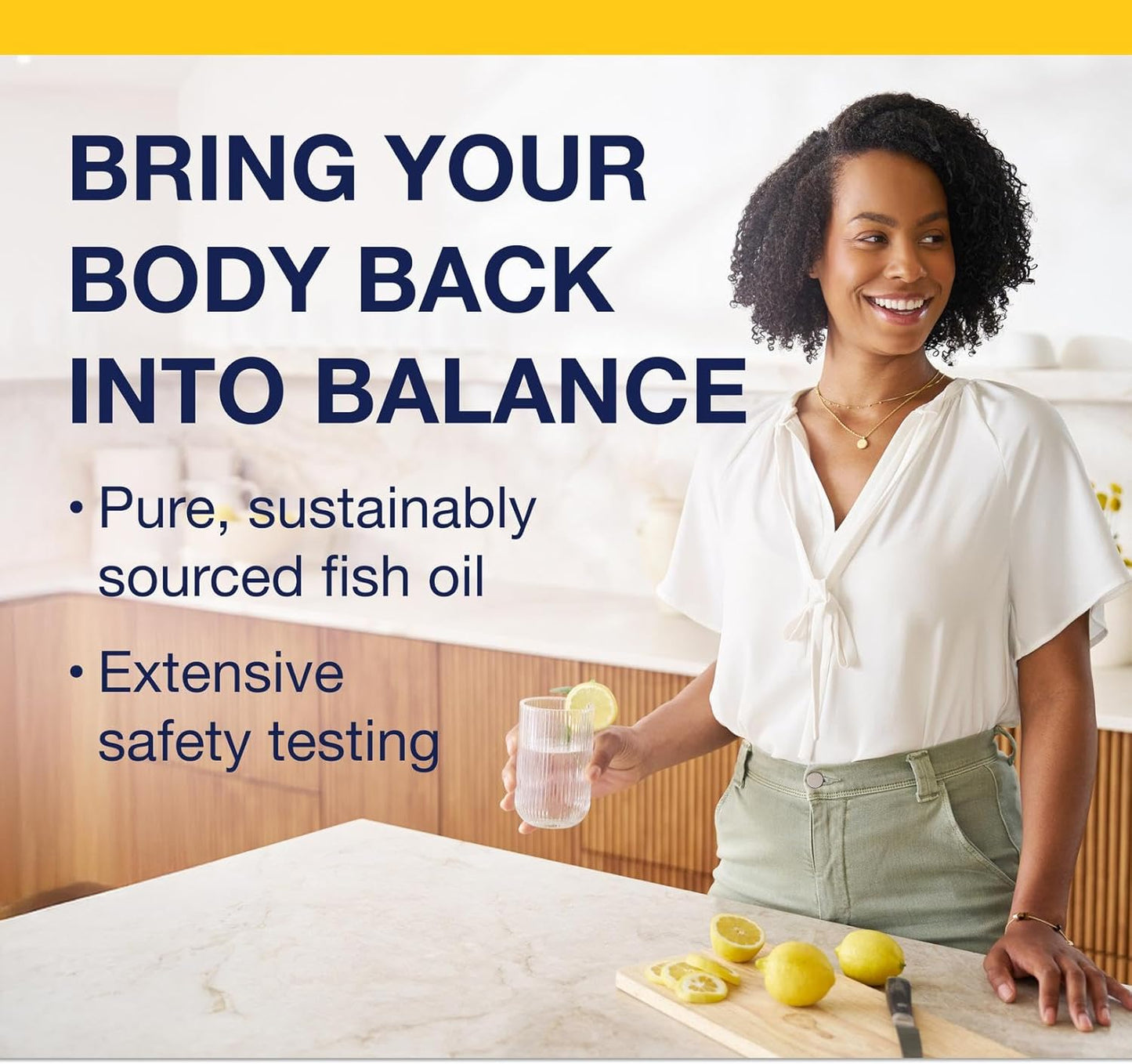 Metagenics OmegaGenics Fish Oil EPA-DHA 1000 mg - High Potency - Omega-3 Fish Oil Supplement - for Heart Health, Musculoskeletal Health & Immune System Health* - with DHA & EPA - 60 Softgels