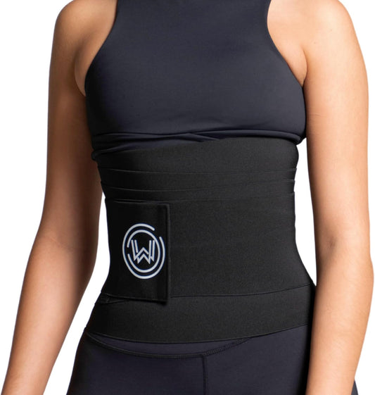 What Waist Stomach Wrap Waist trainer for women,Premium Adjustable One size Belly Wrap for Weight Loss with Velcro Fastener