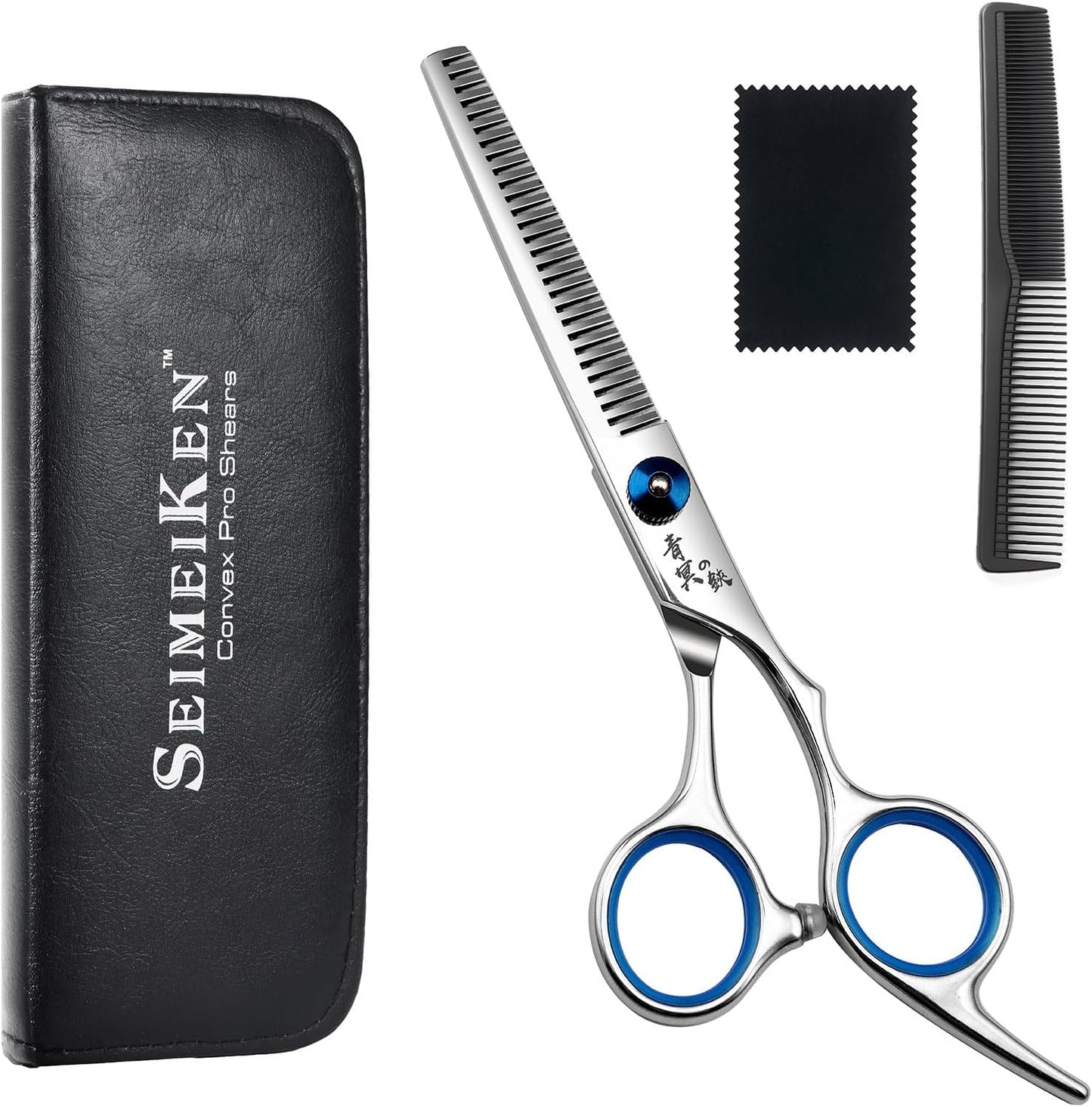 Hair Cutting Scissors, Thinning Shears Professional Haircut Scissors, 6.0 Inch Texturizing Teeth Shears for Hairdressing, Salon and Home Use