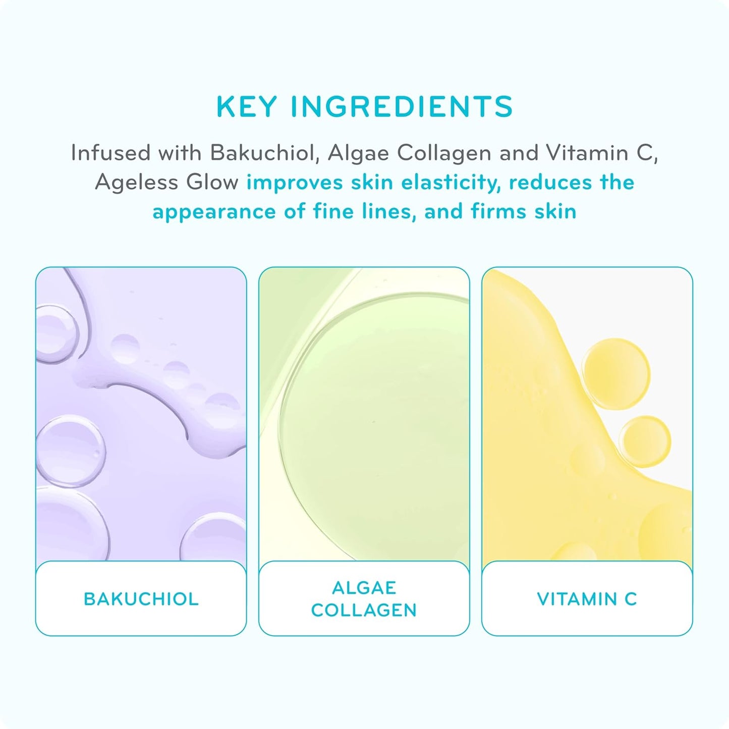 pūrlisse Ageless Glow Serum BB Cream SPF 40 - Glow BB Cream with SPF Enriched with Bakuchiol & Vitamin C to Help Improve Firmness & Reduce Wrinkles for Dewy Skin - Tan Deep (1.4 oz)