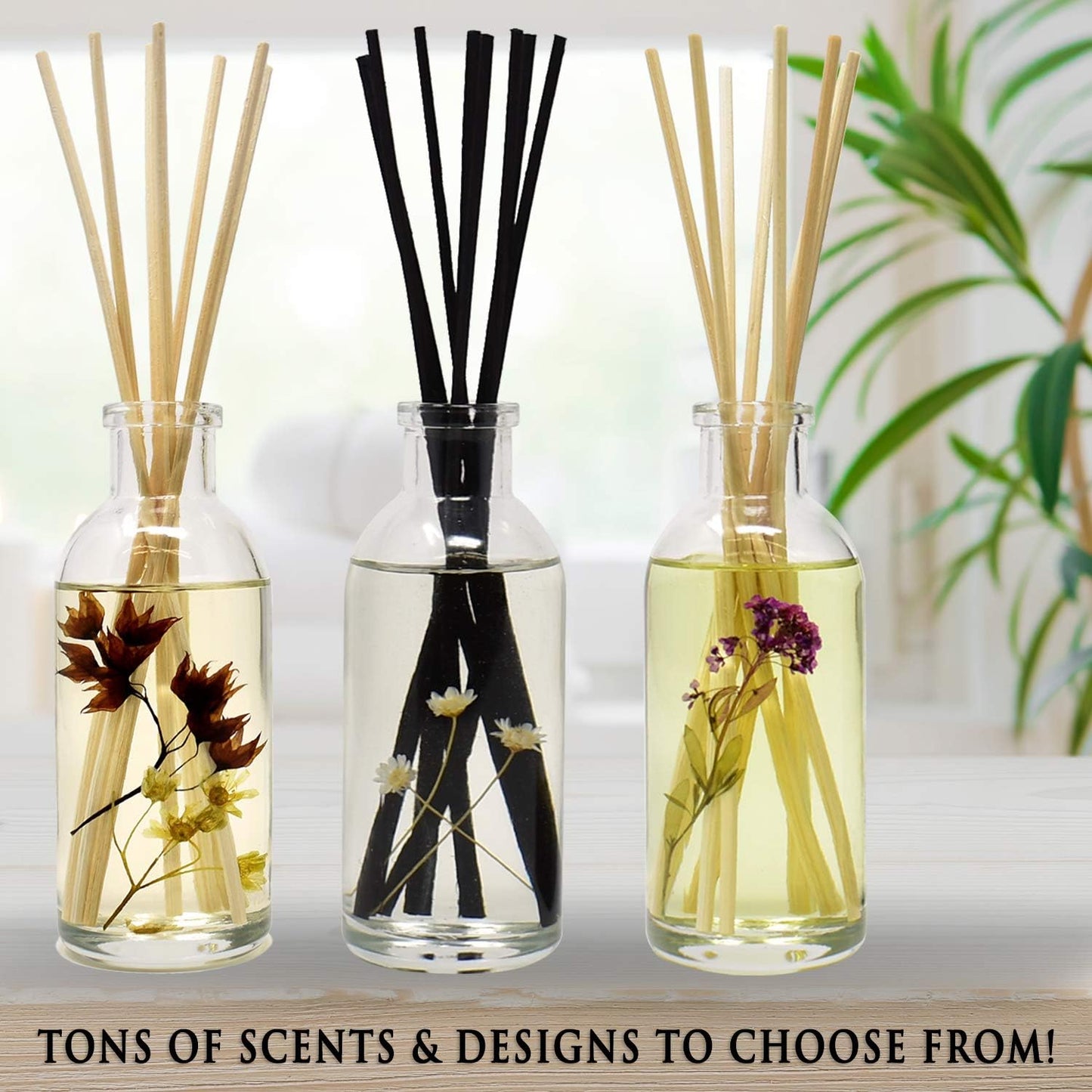 Urban Naturals Bowties & Bourbon Scented Oil Reed Diffuser Refill with Free Set of Reed Sticks. A Unisex Scent Blended with Dark Oak, Bergamot and Bourbon for a Fresh, Clean Smelling Home, 4 oz