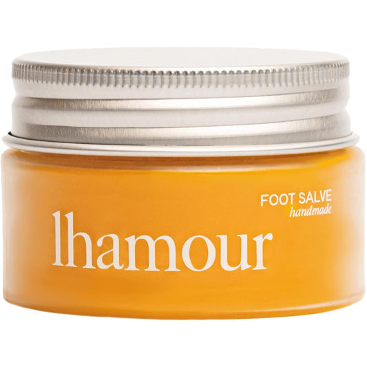 Natural Foot Salve for Dry Cracked Feet – 100% Organic Formula with Beef Tallow, Sea Buckthorn, Thyme & Peppermint Oil – Heel Balm Foot Cream for Rough Skin & Callus Care – 1.06 oz
