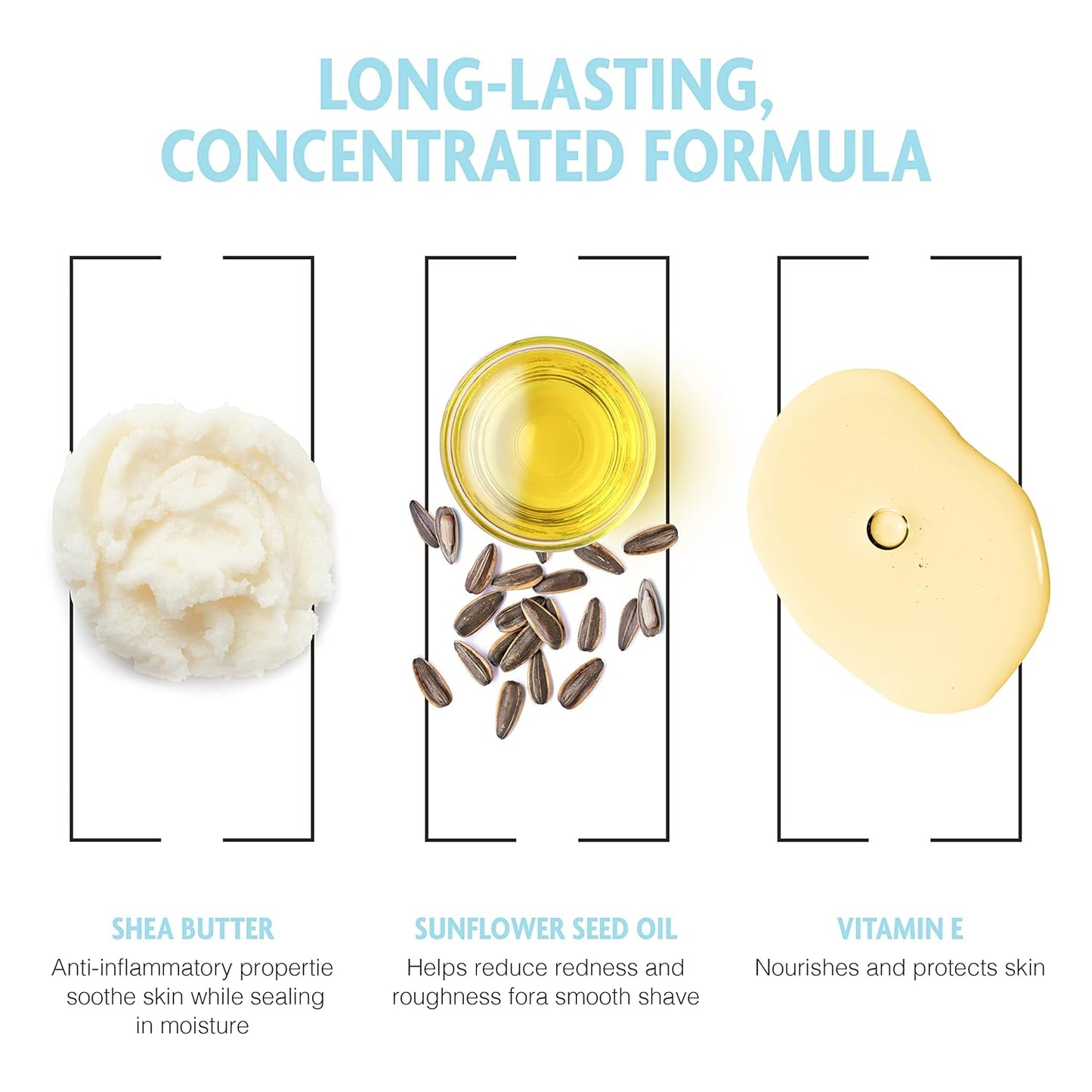 Pacific Shaving Company Clean Shaving Cream - Shea Butter + Vitamin E Shave Cream for Hydrated Sensitive Skin - Clean Formula for a Smooth, Anti-Redness + Irritation-Free Shave Cream (7 Oz)