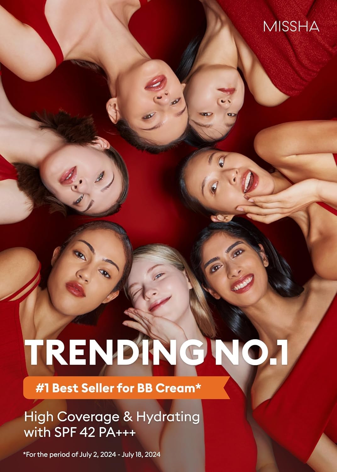 MISSHA M Perfect Cover BB Cream No.23 Natural Beige -Light/Medium with Cool/Neutral Undertone SPF 42 PA +++ 1.69 Fl Oz - Tinted Moisturizer for face with SPF