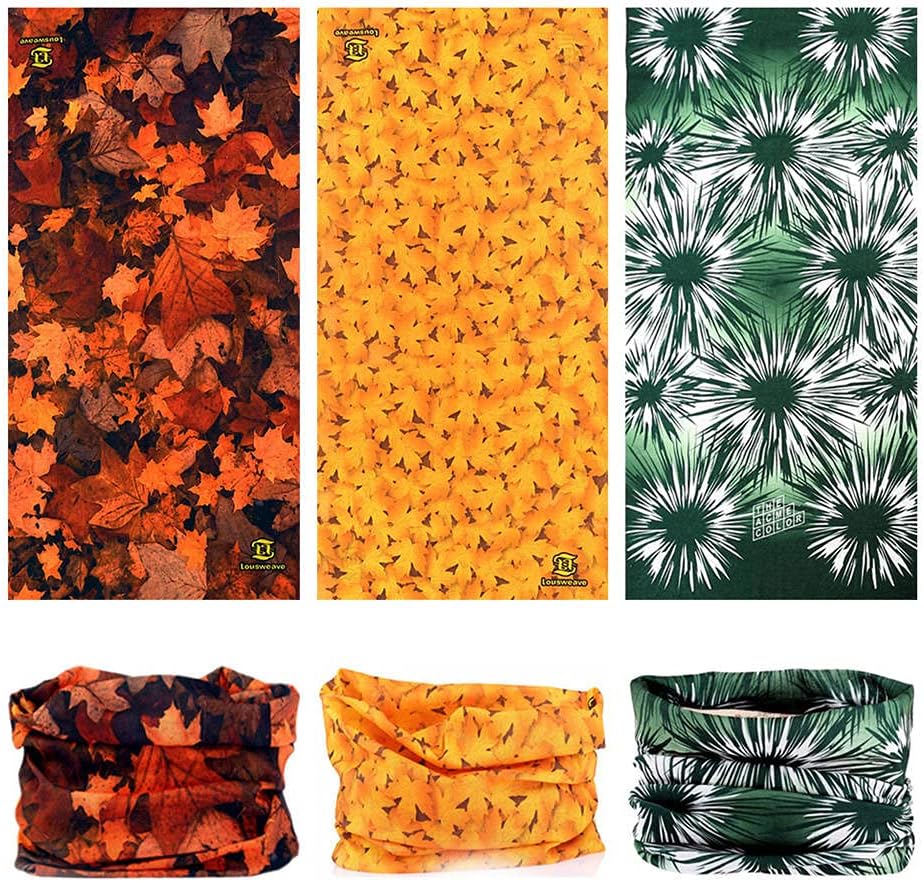 Headband Neck Gaiter Head Wrap Headwear Face Mask Magic Scarf Bandana for Men and Women