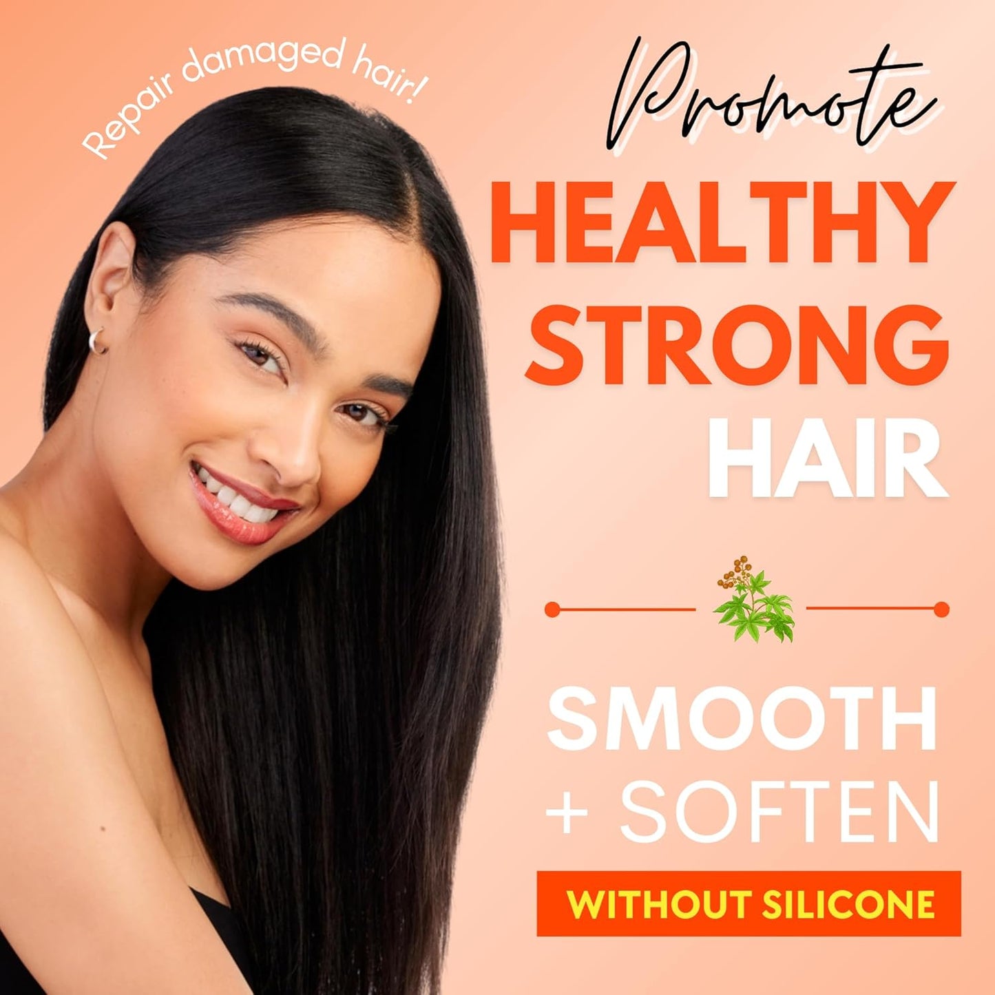 Castor Oil Shampoo and Conditioner Bar Set 3 - Hair Growth, Regrowth, Anti Hair Loss- Natural Solid Shampoo Soap Bars Set for Women with Straight, Curly Hair for Thinning, Thickening