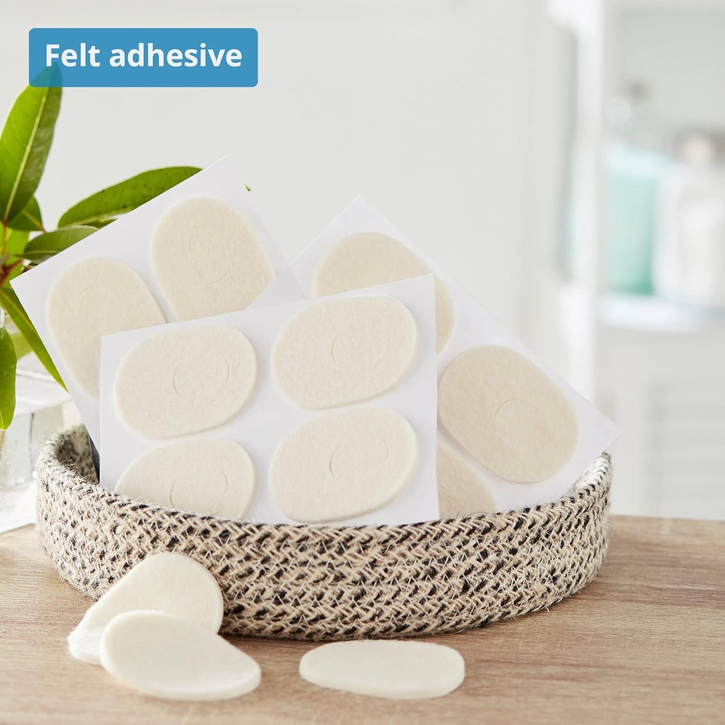 McKesson Pedi-Pad Felt Adhesive, Foot, Size 104, 1/8 in, 100 Count