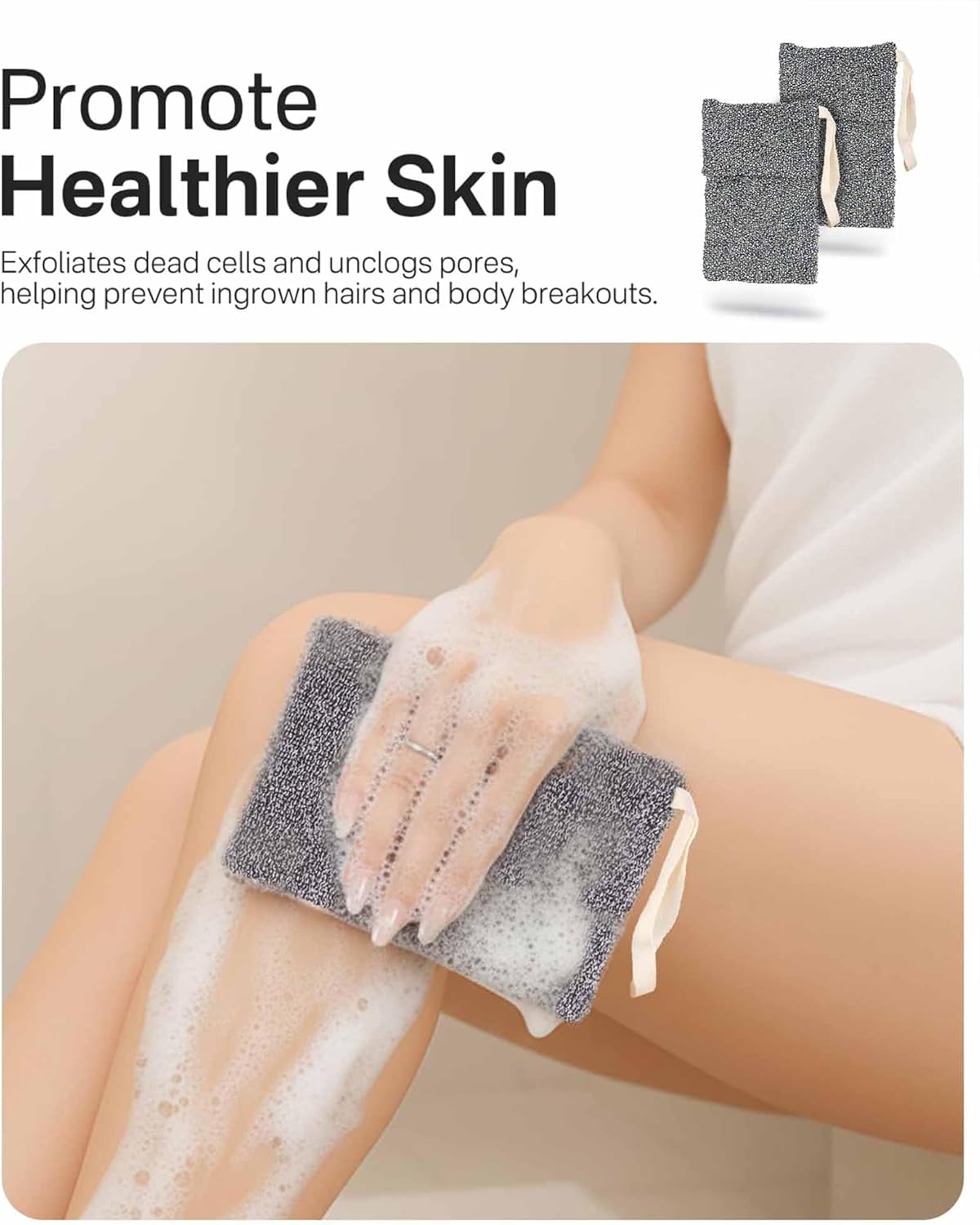 Yiclick Soap Savers for Bar Soap, Soap Bags for Soap Bars, Soap Loofah Pouch, Bar Soap Holder for Shower Bath, Soap Loofah Sponge, Soap Mesh Net Sock Exfoliating Body Scrubber Washcloth Cloth