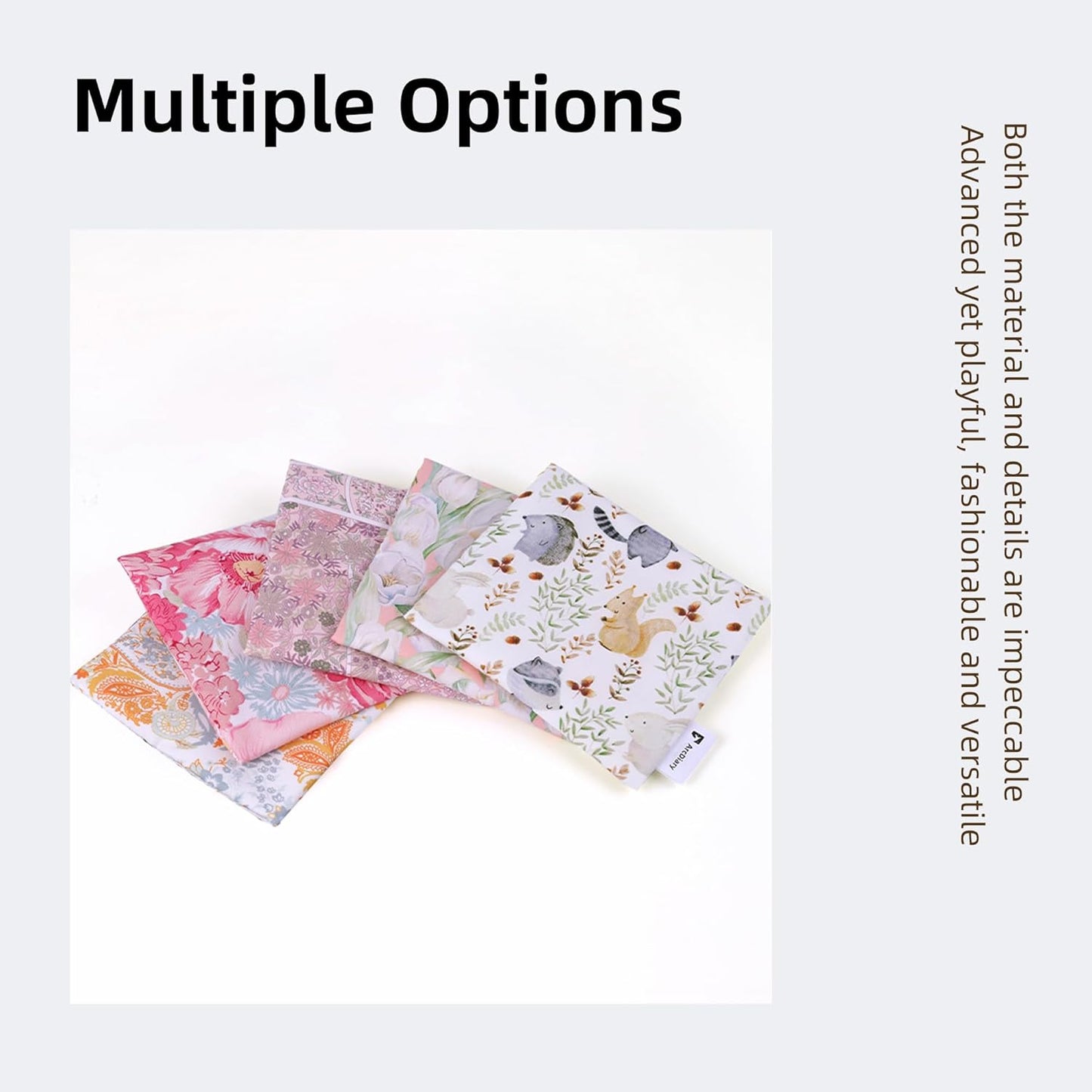 Period Bag for Teen Aged Girls, Portable Sanitary Pad Storage Bag for Teen Pads/Sanitary Napkins/Small Tampons, Feminine Menstrual Cup Pouch (Sea and Waves)