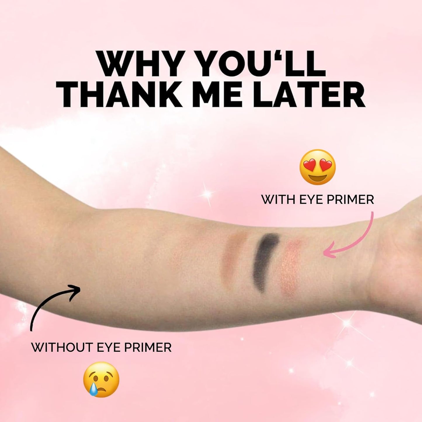 Elizabeth Mott Thank Me Later Color Correcting & Eye Primer Duo – Face Primer with Niacinamide for Redness Control & Smooth Makeup Base – Eye Primer for Long-Lasting, Crease-Free Eyeshadow – 30g + 10g