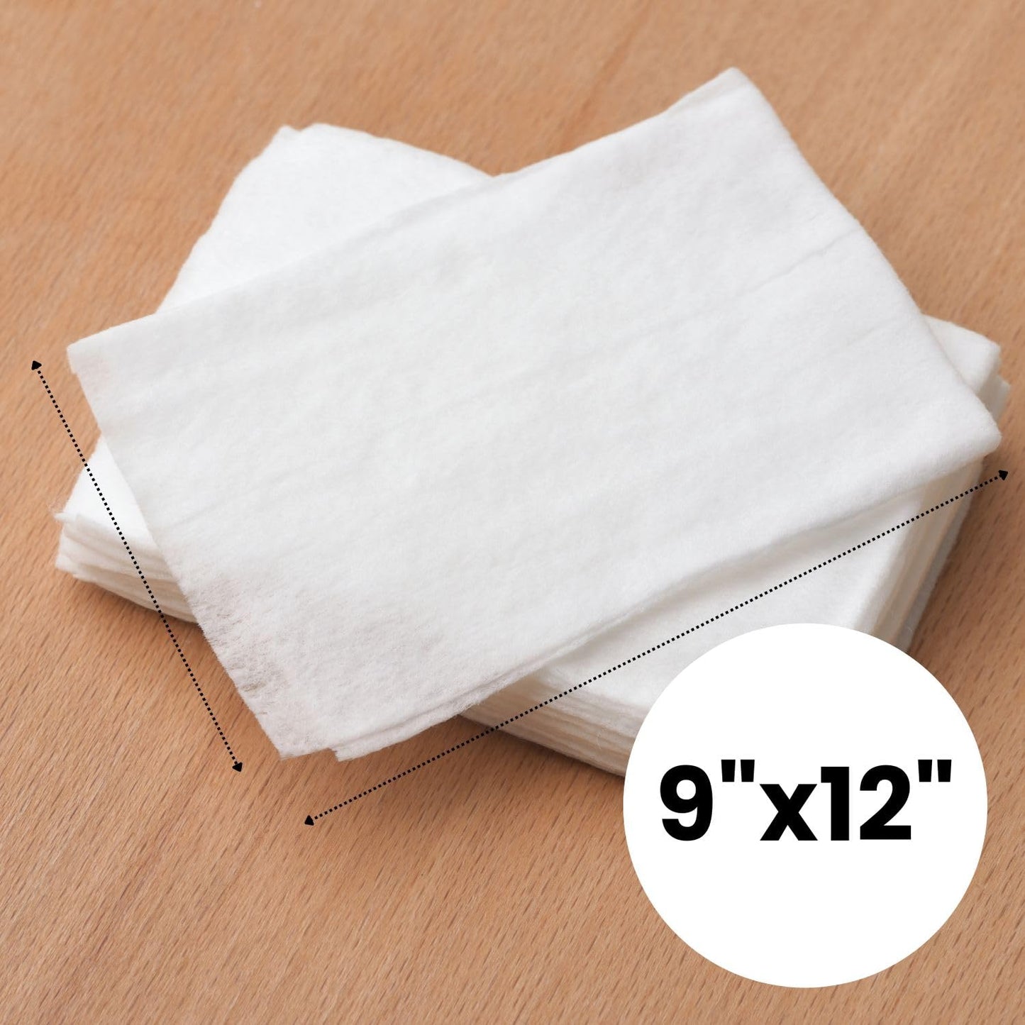 HCS Bulk Extra Large Adult Wipes - Elderly, Incontinence - (576) Body Wipes for Adults, Bathing, No Rinse - Bath Wipe, Shower - Wet Disposable Washcloths, Aloe, Unscented - 9"x12", 12 Packs of 48