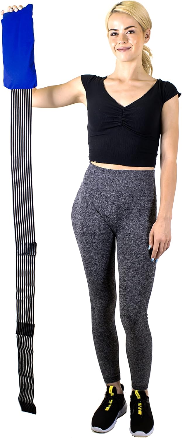 Ice Pack (3-Piece Set) – Reusable Hot and Cold Therapy Gel Wrap Support Injury Recovery, Alleviate Joint and Muscle Pain – Rotator Cuff, Knees, Back & More (3 Piece Set - Large)