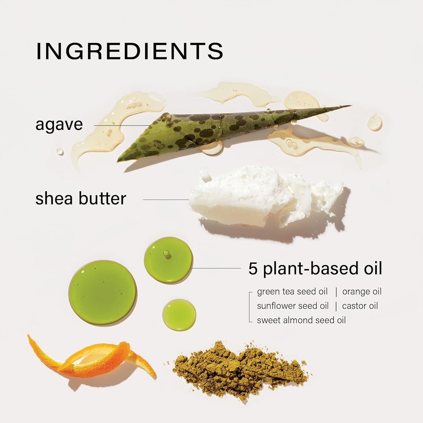 Melixir Vegan Lip Butter (12 Colors), Hydrating Lip Balm Stick, Bee-Free, Petrolatum-Free, Plant-Based, Moisturizes Dry & Chapped Lips With Shea Butter, Sheer, Natural Finish - #01 Agave(Clear)