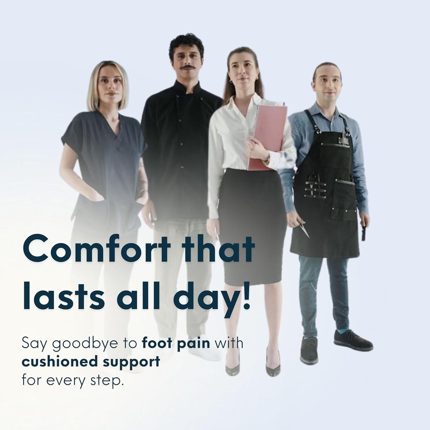 HANDARTE Leather Orthopedic Insoles | Padded Comfort Shoe Inserts for Men | 100% Natural Goatskin - ChromeFree, Anti Sweat & Anti-Odor - Suitable for No-Socks (US M13 | EU48)