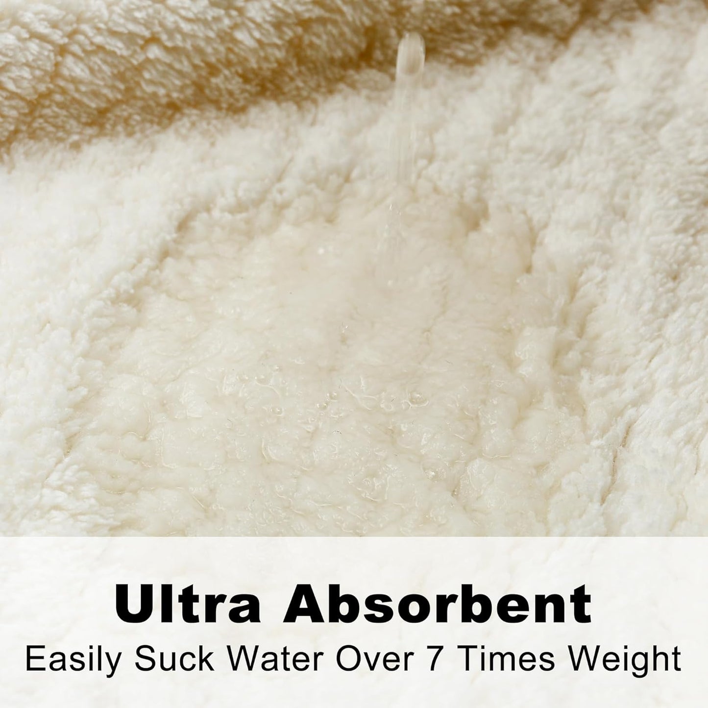 Men's Bathrobes with Hood, Soft Long Towel Robe for Men - Super Absorbent Quick Dry yet Warm