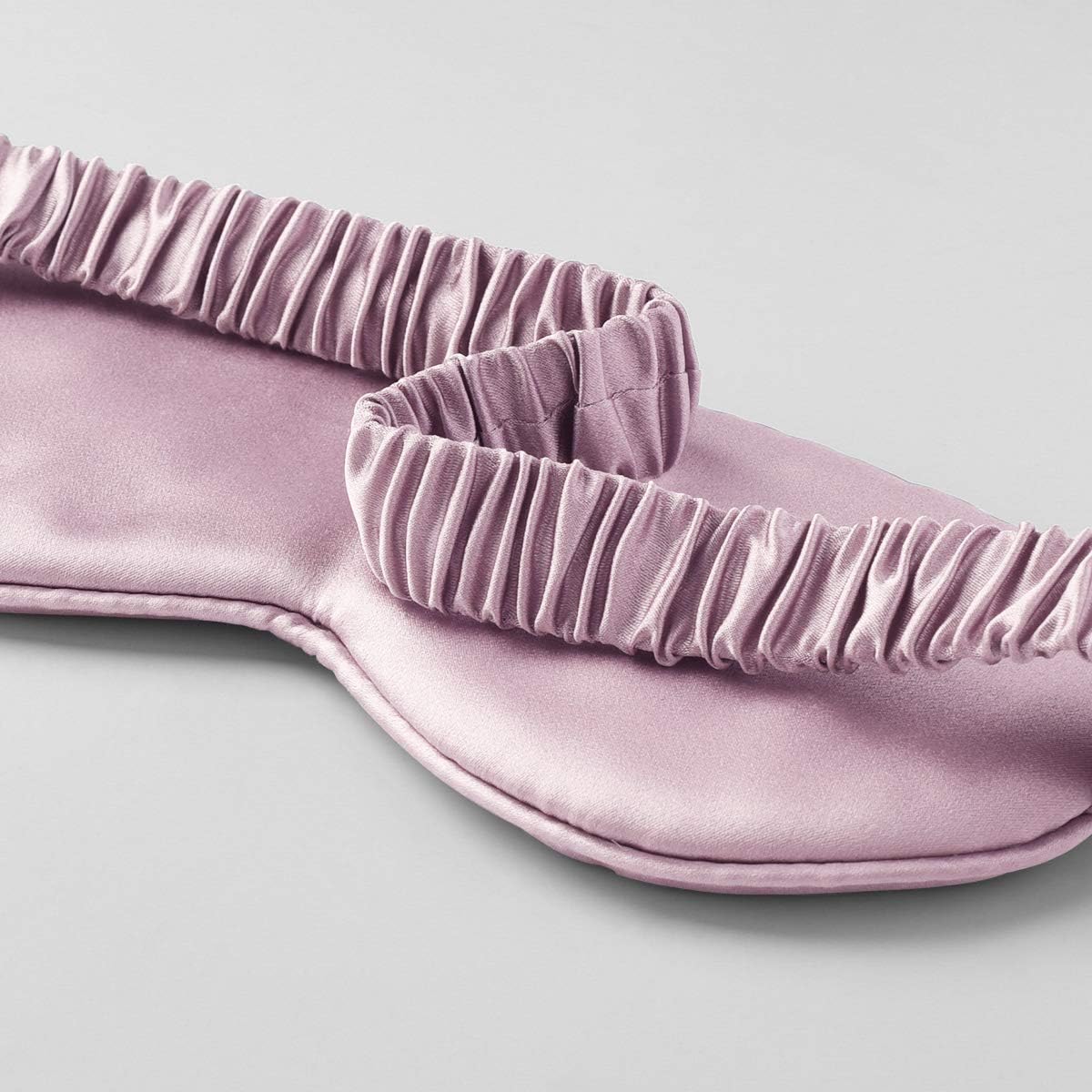 Silk Sleep Mask Light Blocking Luxury 100% Mulberry 19mm Silk Eye Mask Eye Cover Blindfold Ultra Soft Light & Comfy Anti Aging Skin Care with Travel Bag Gift Package