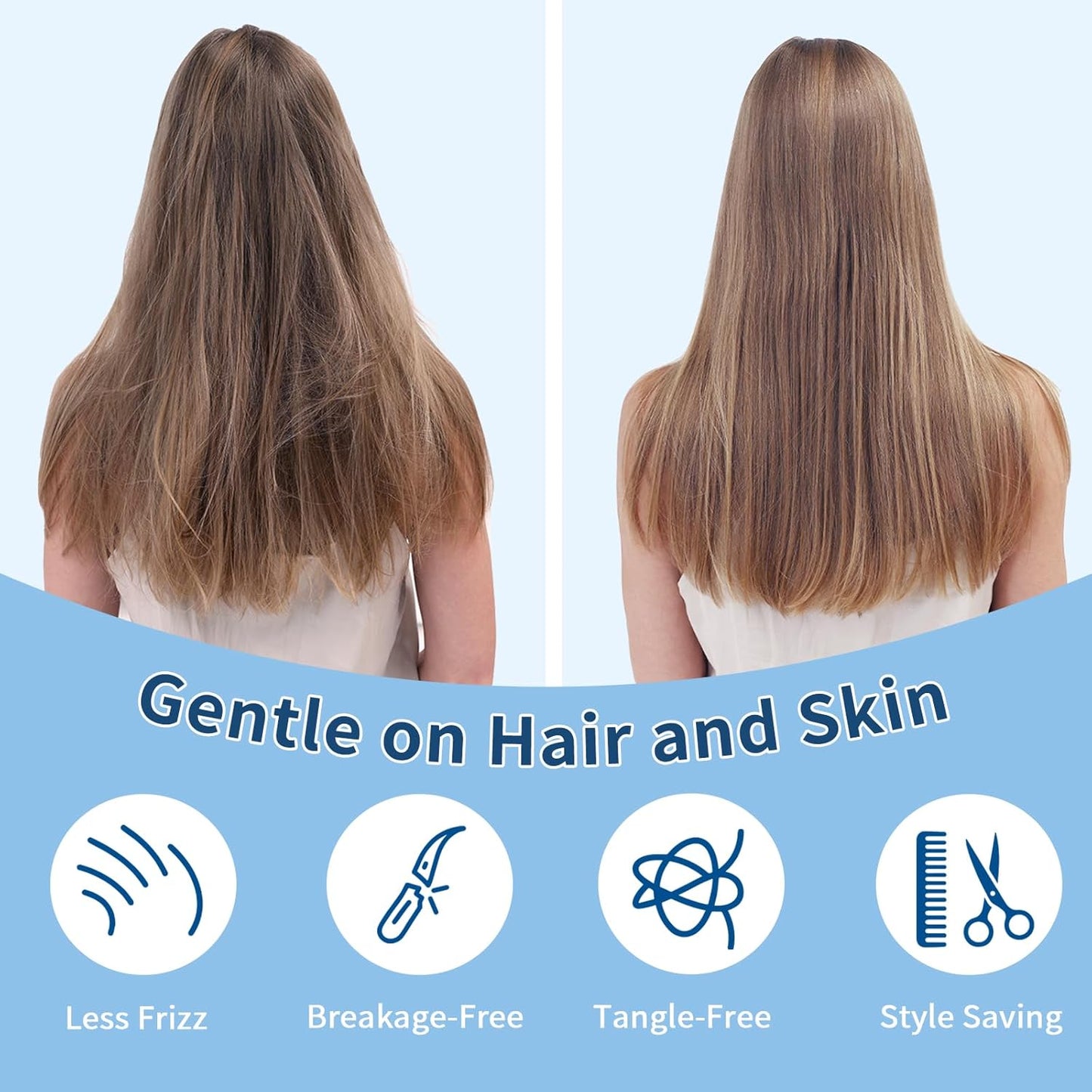 Cooling Pillow Cases 2 Pack for Hot Sleepers and Night Sweats, Ice Cool Pillow Covers Queen Size Set of 2 for Hair Skin Reduces Wrinkles & Frizz Softer Than Silk Pillow Cases, Envelope Closure, White